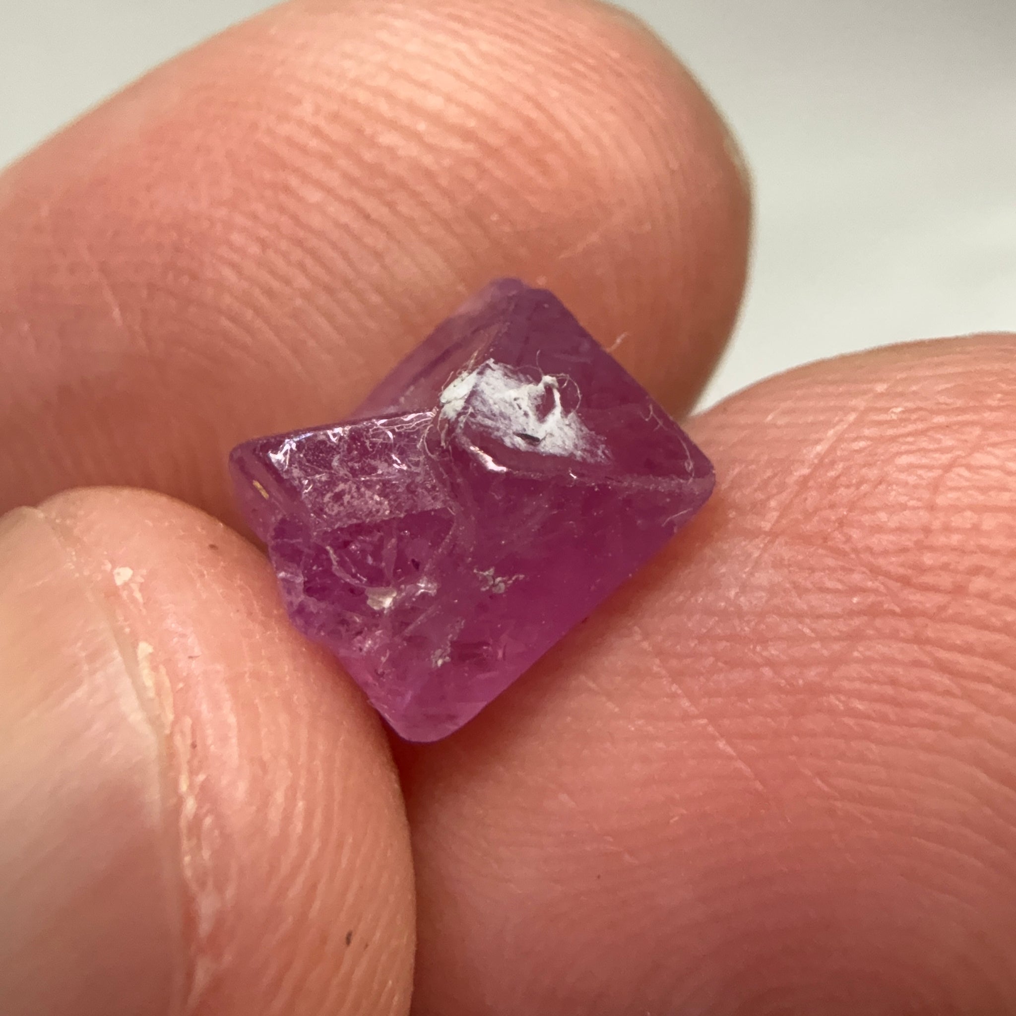 Mahenge Spinel Crystal, 3.4ct, Tanzania, Untreated Unheated