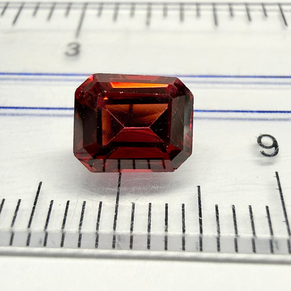 Garnet, 1.58ct, Tanzania, Untreated Unheated, native cut