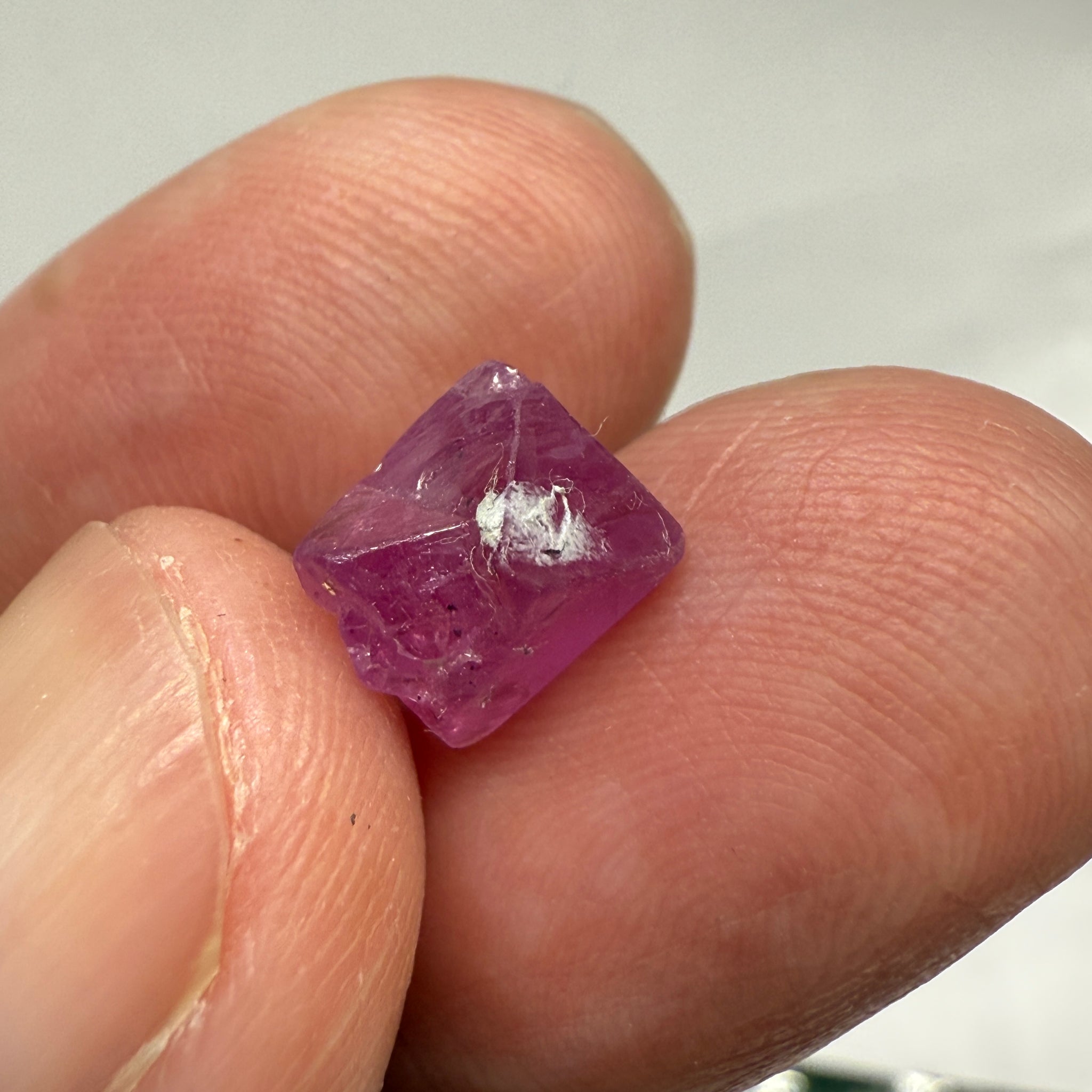 Mahenge Spinel Crystal, 3.4ct, Tanzania, Untreated Unheated