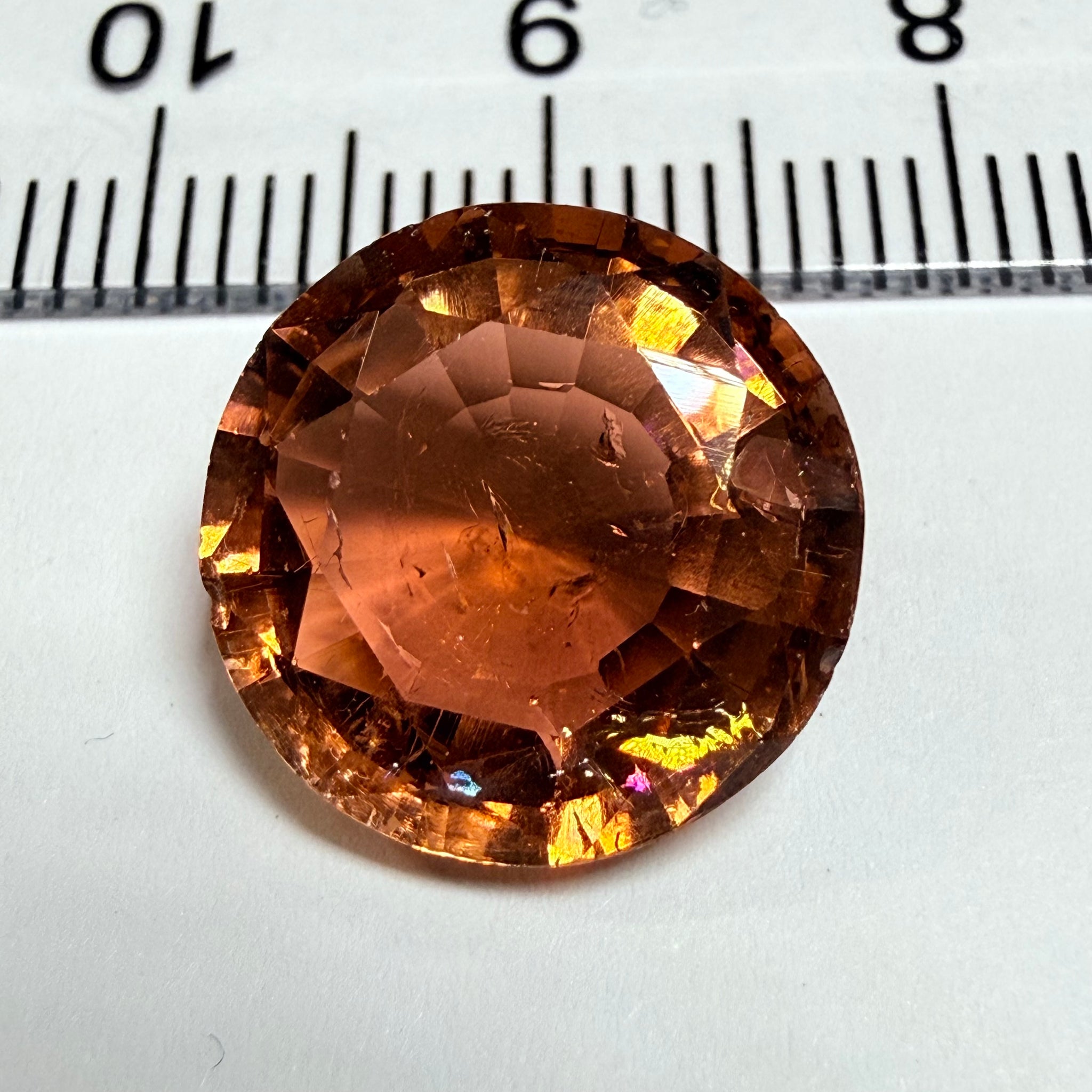 Tourmaline, 6.60ct, Congo, Untreated Unheated, native cut, badly cut