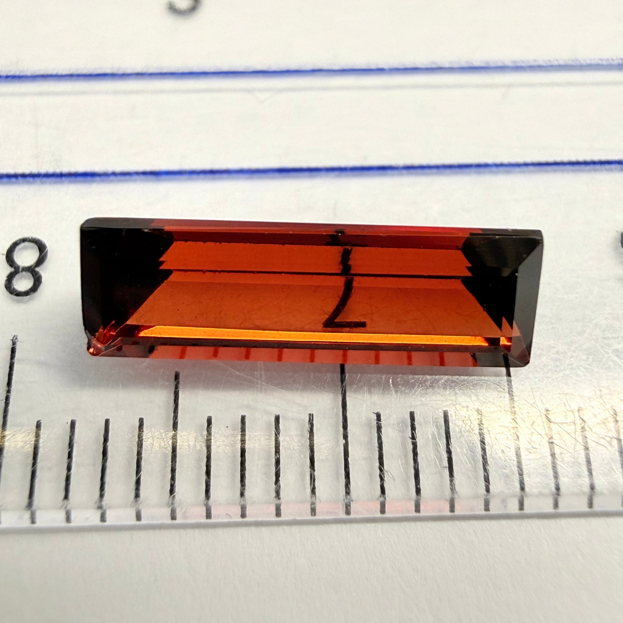 Garnet, 2.14ct, Tanzania, Untreated Unheated, native cut