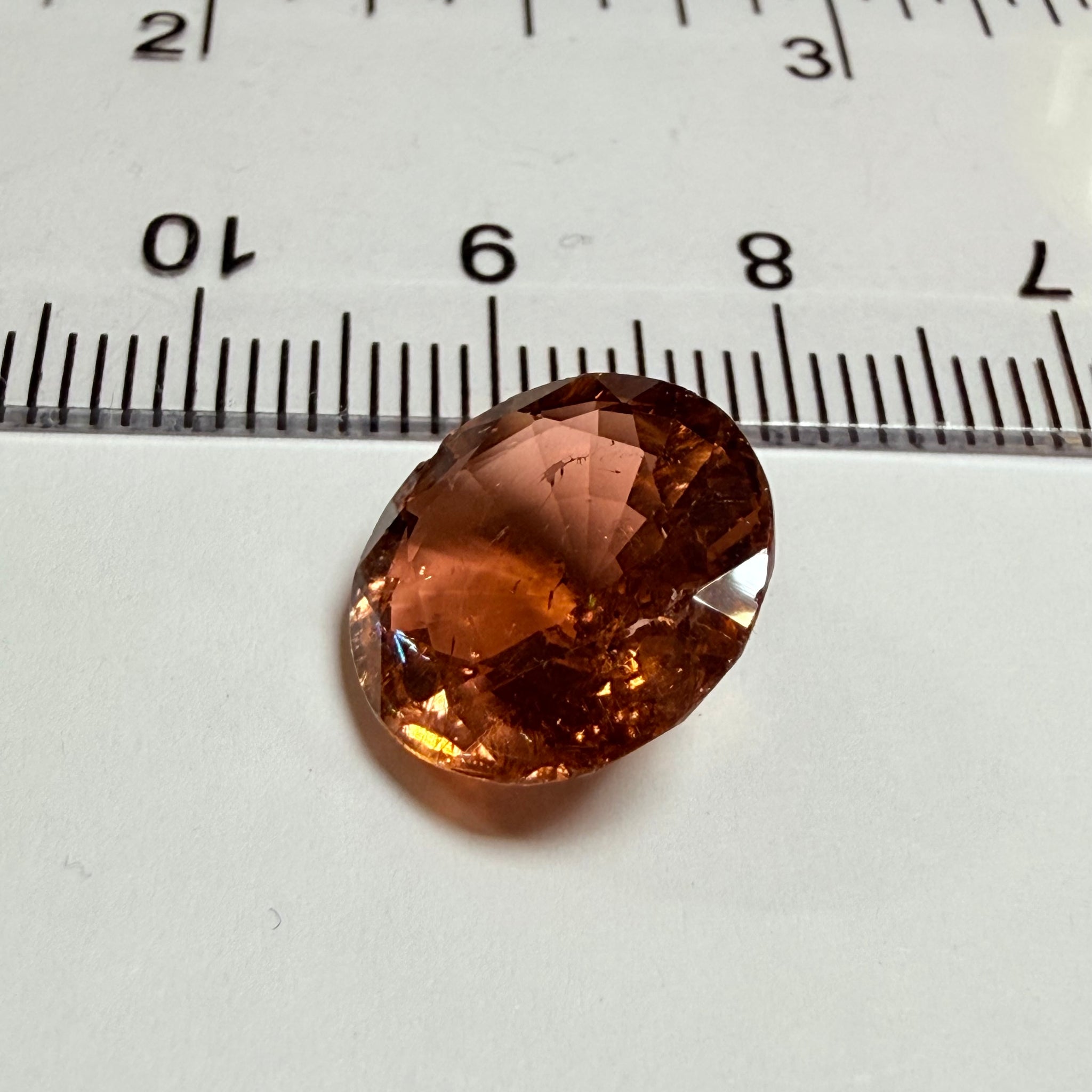 Tourmaline, 6.60ct, Congo, Untreated Unheated, native cut, badly cut