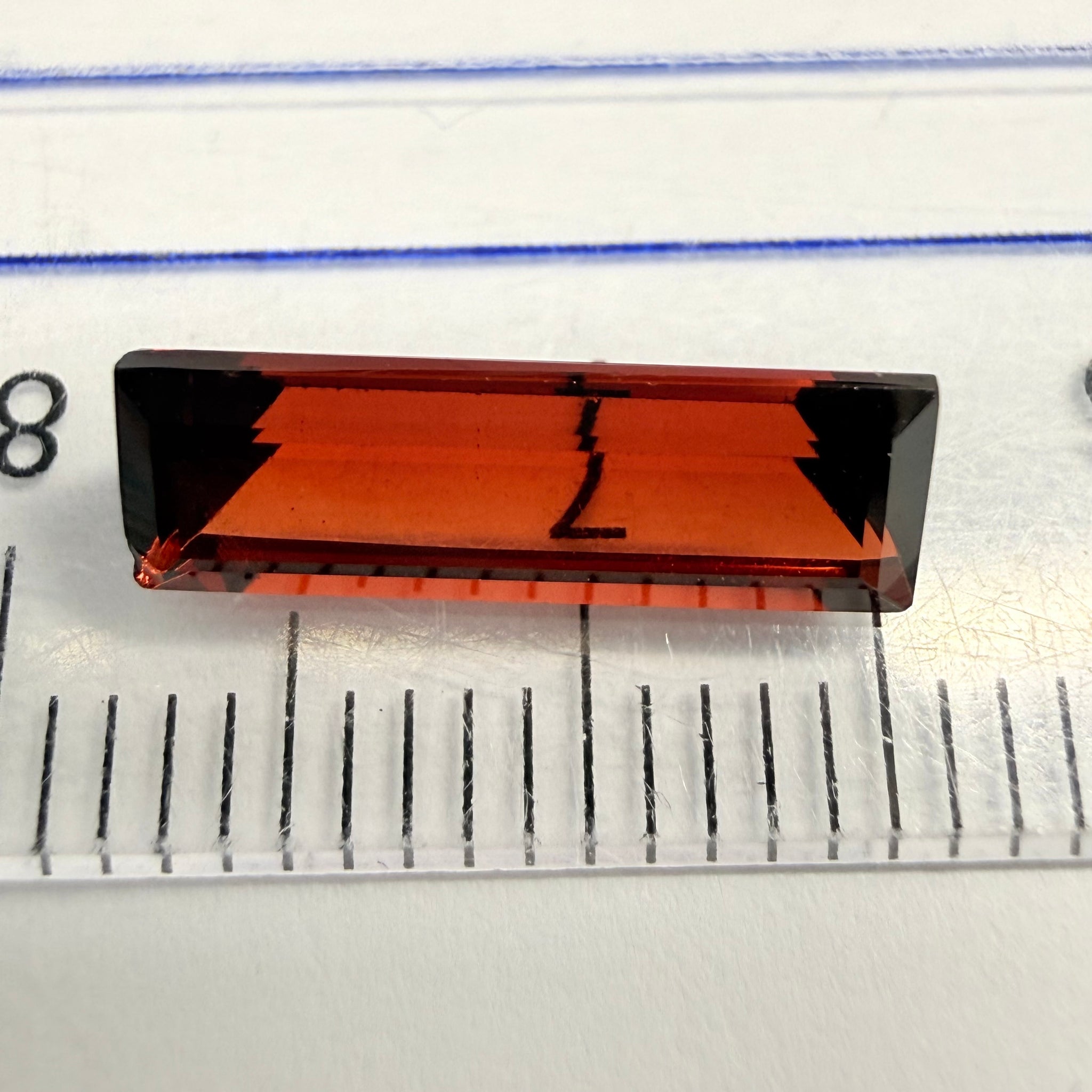 Garnet, 2.14ct, Tanzania, Untreated Unheated, native cut