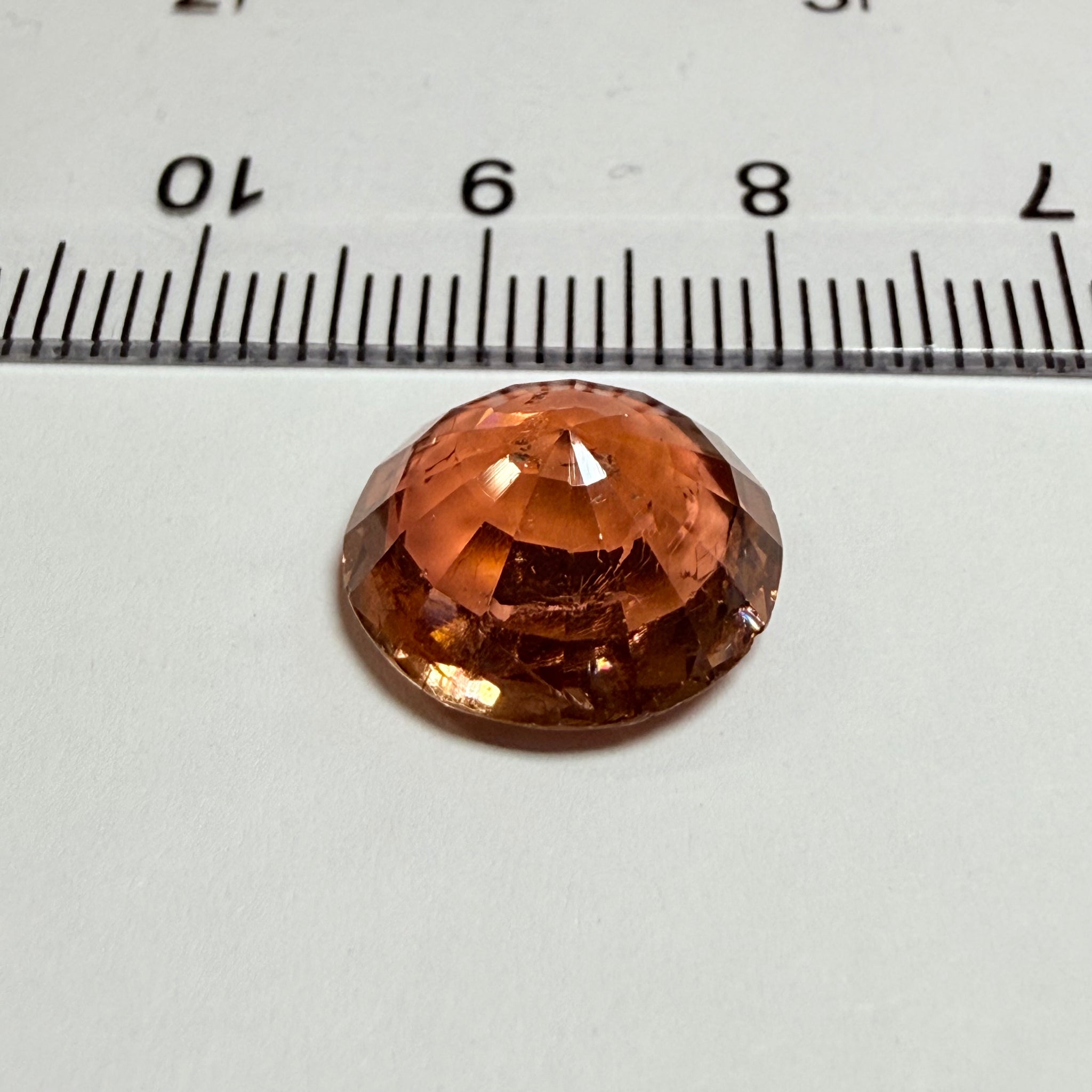 Tourmaline, 6.60ct, Congo, Untreated Unheated, native cut, badly cut