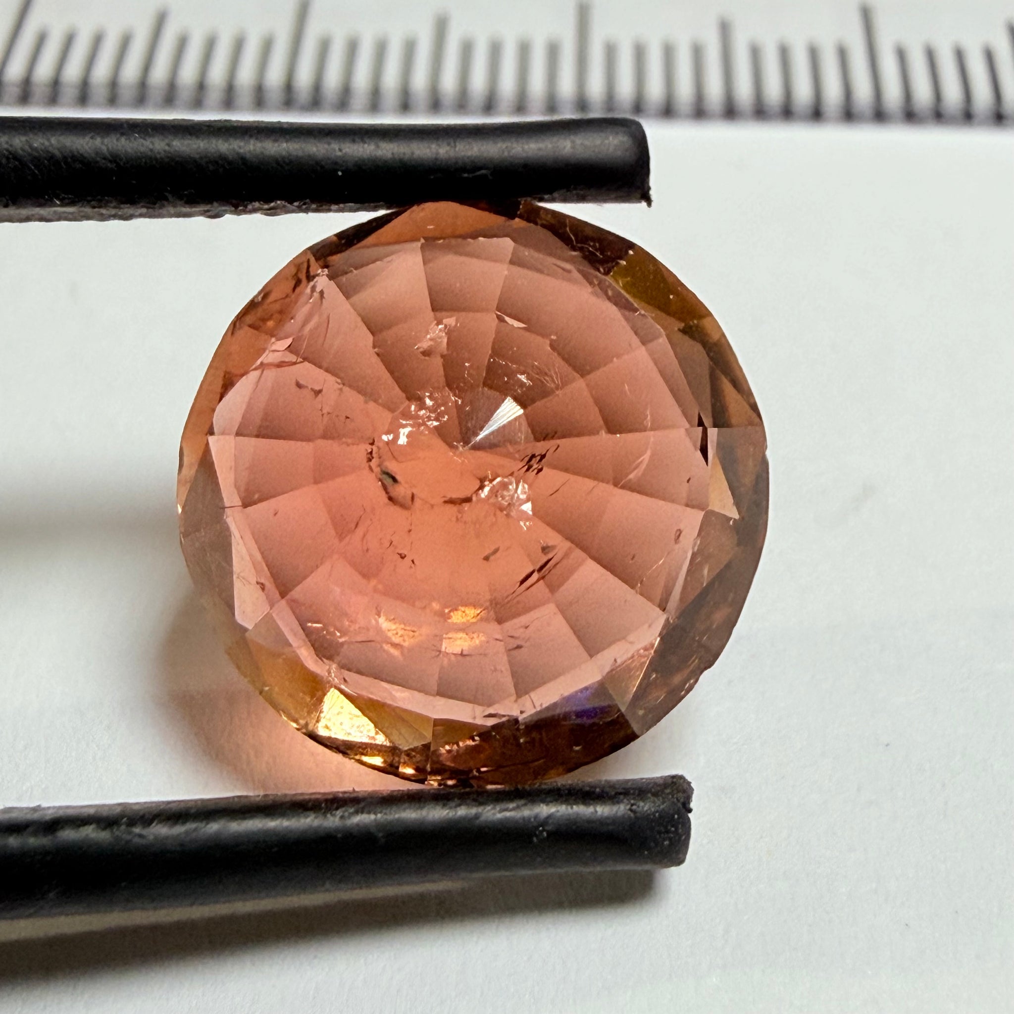Tourmaline, 6.60ct, Congo, Untreated Unheated, native cut, badly cut