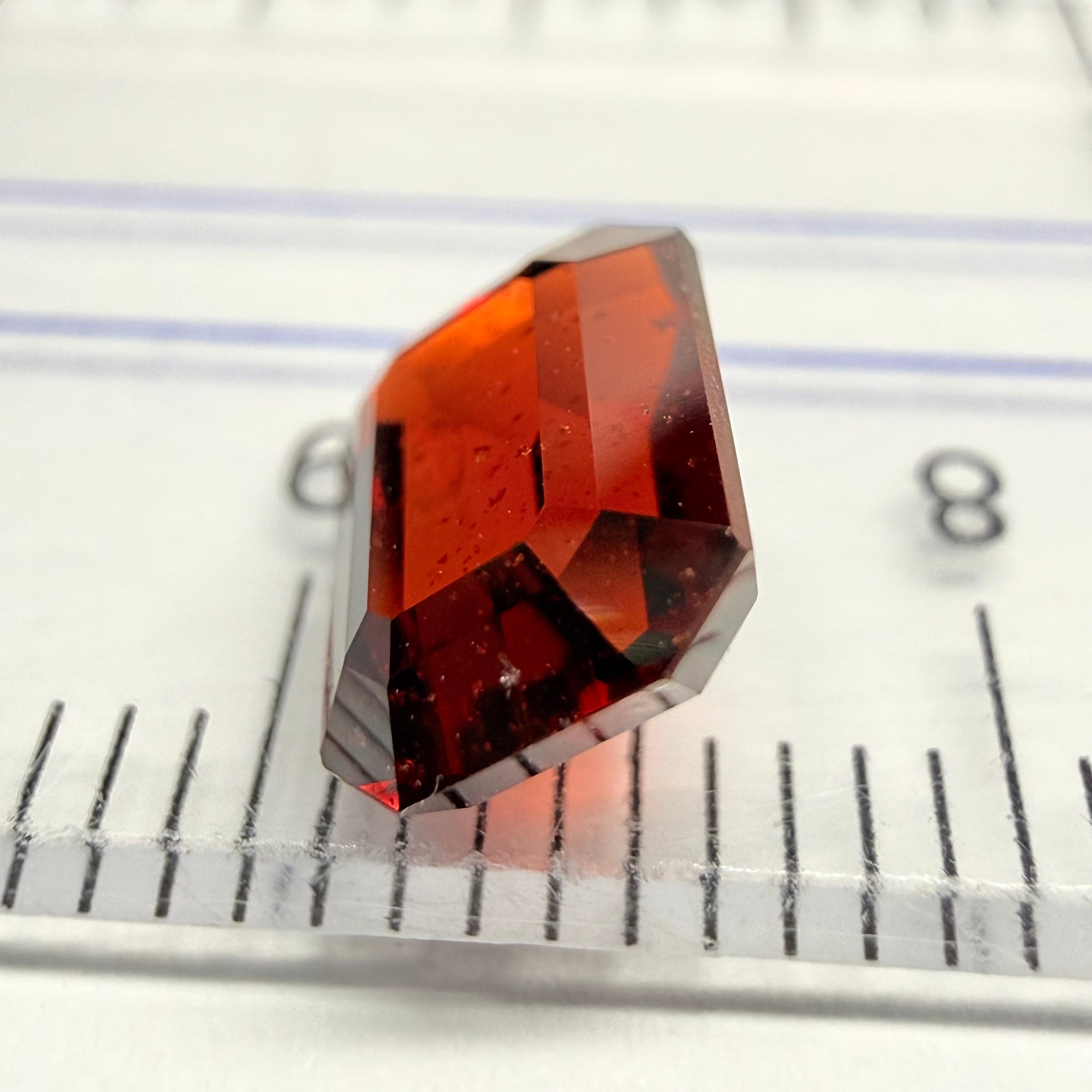 Garnet, 2.16ct, Tanzania, Untreated Unheated, native cut