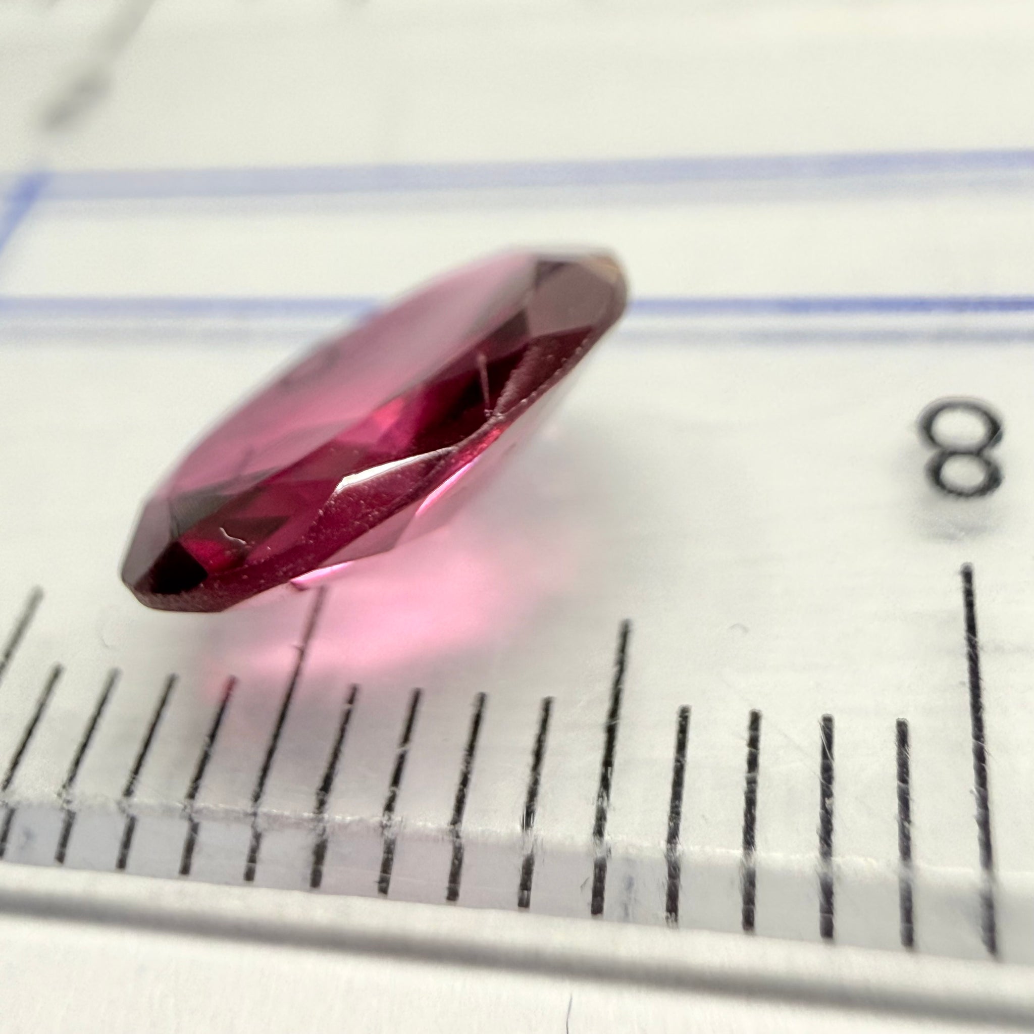 Garnet, 1.54ct, Tanzania, Untreated Unheated, native cut