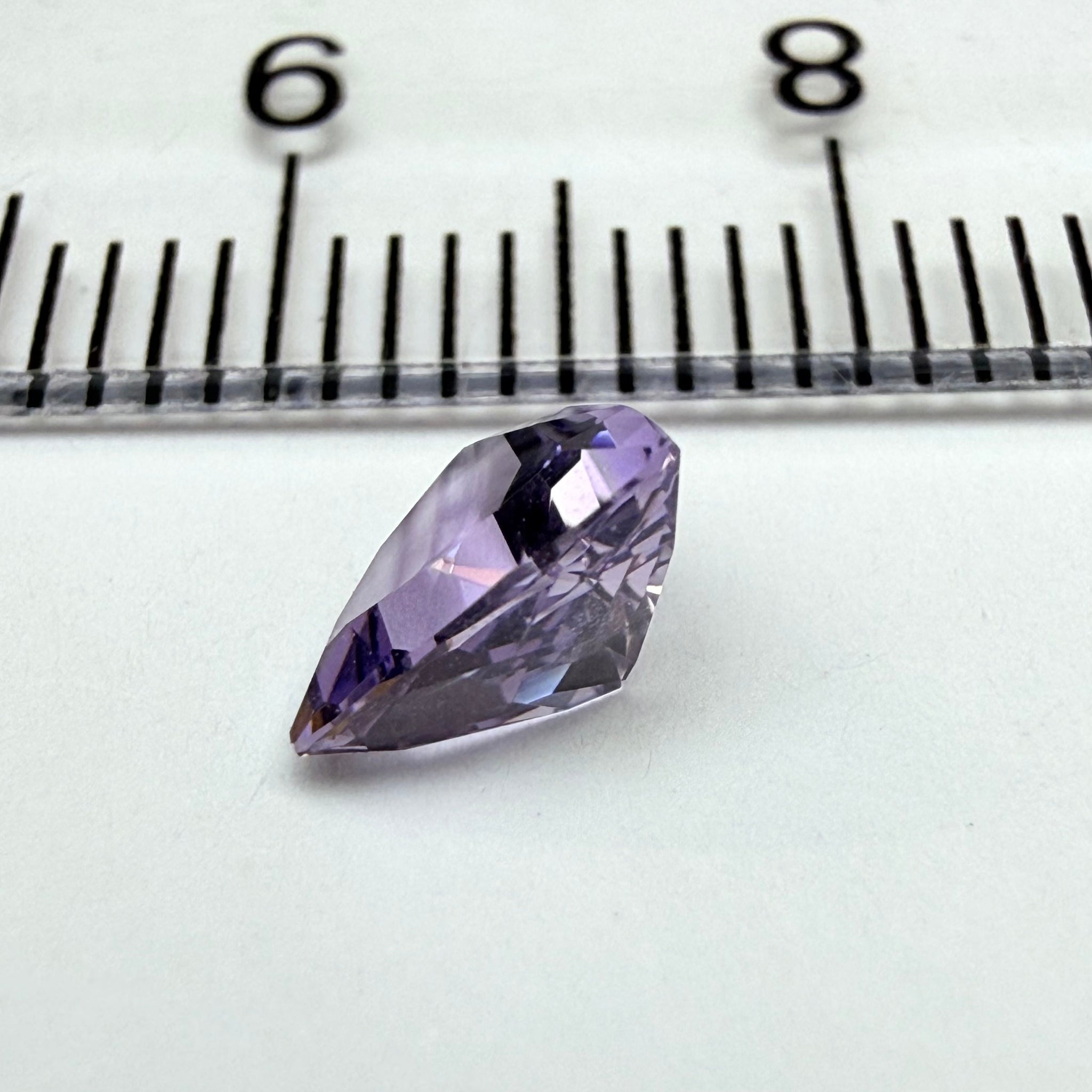 Purple Scapolite, 0.74ct, Tanzania, Untreated Unheated