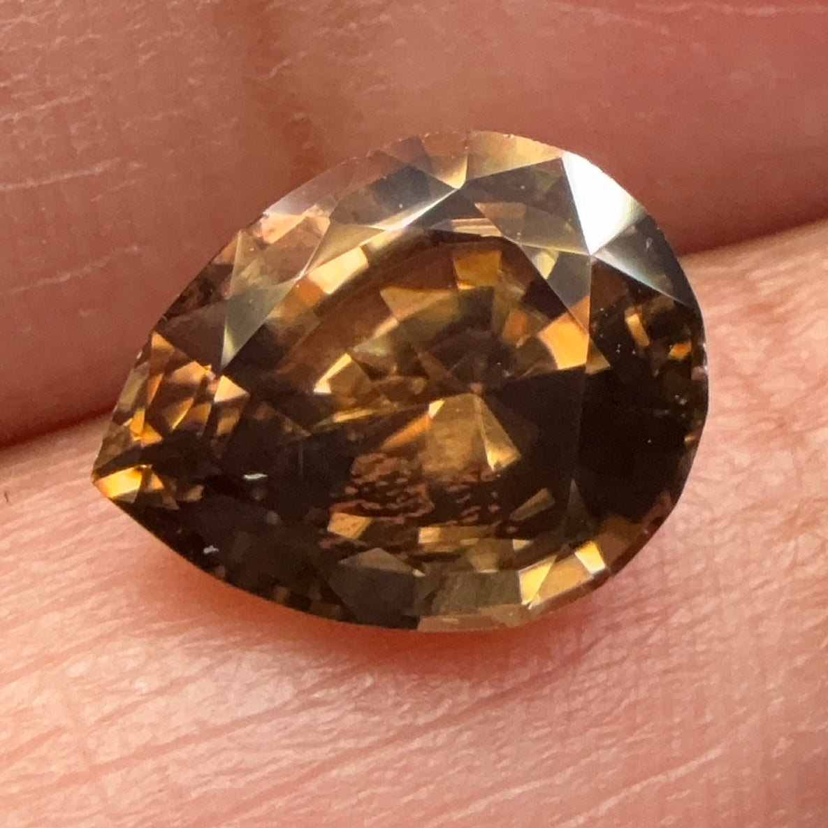 Zircon, 2.99ct, Untreated Unheated