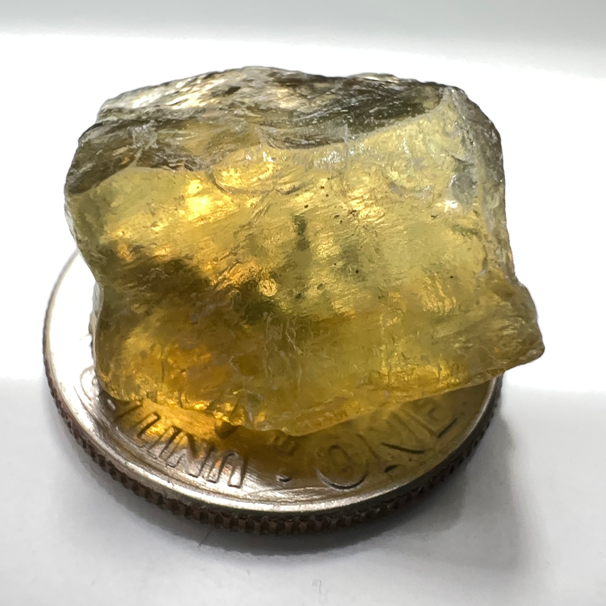 Apatite, 11.72ct, Tanzania, Untreated Unheated, VS with slight silk