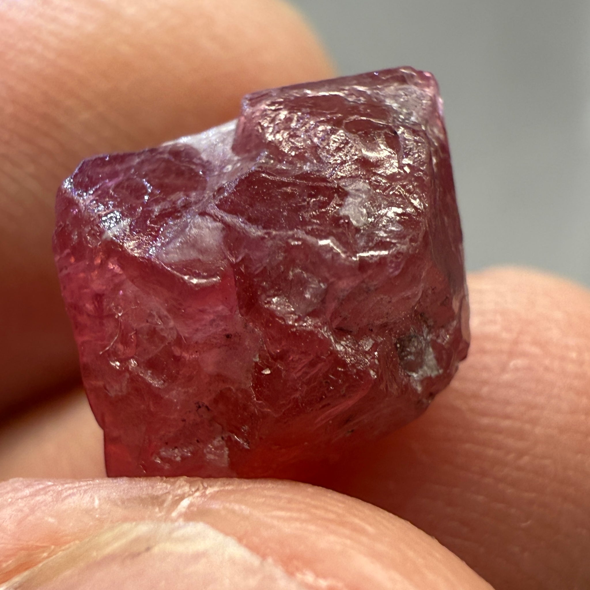 Mahenge Spinel Crystal, 6.59ct, Tanzania, Untreated Unheated