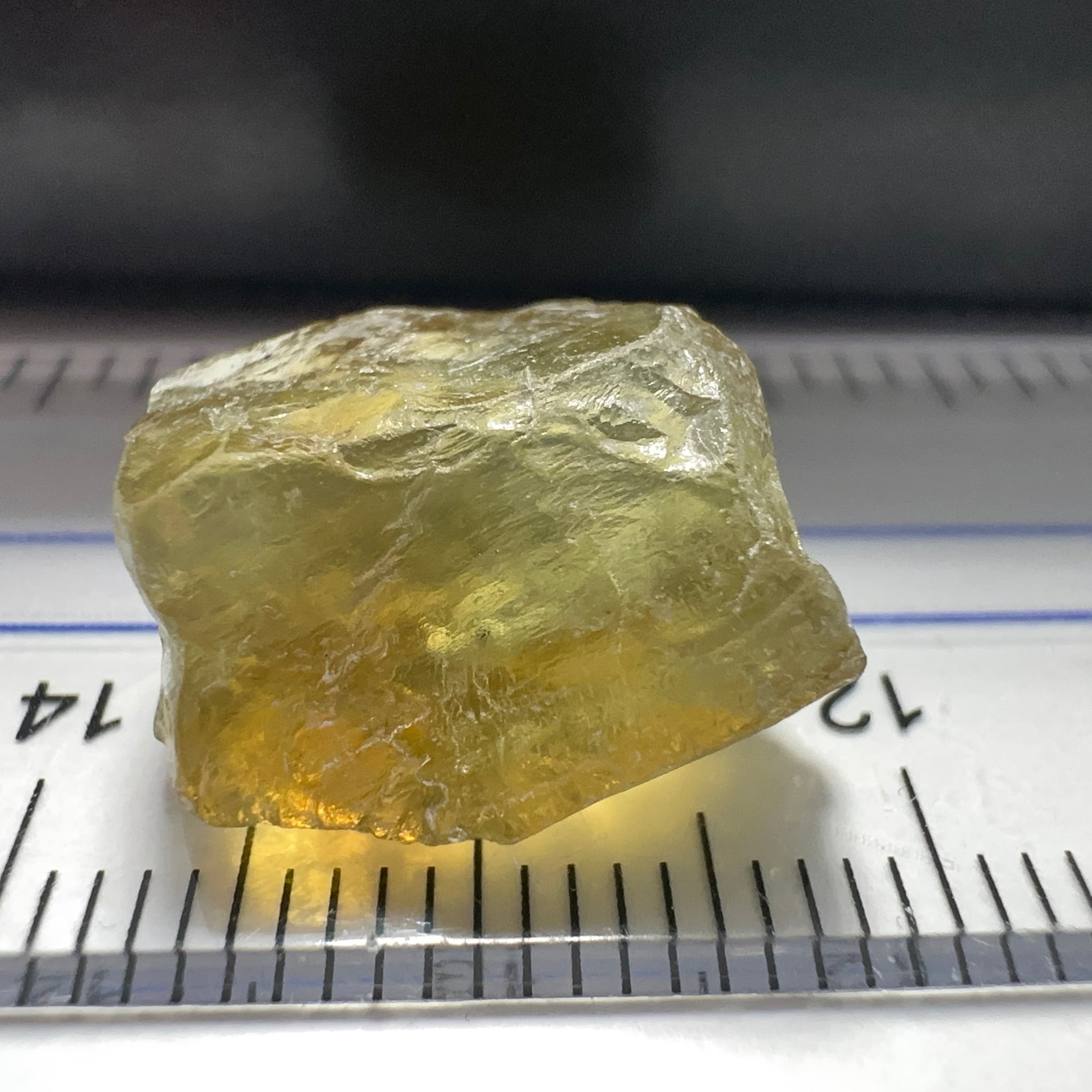 Apatite, 11.72ct, Tanzania, Untreated Unheated, VS with slight silk