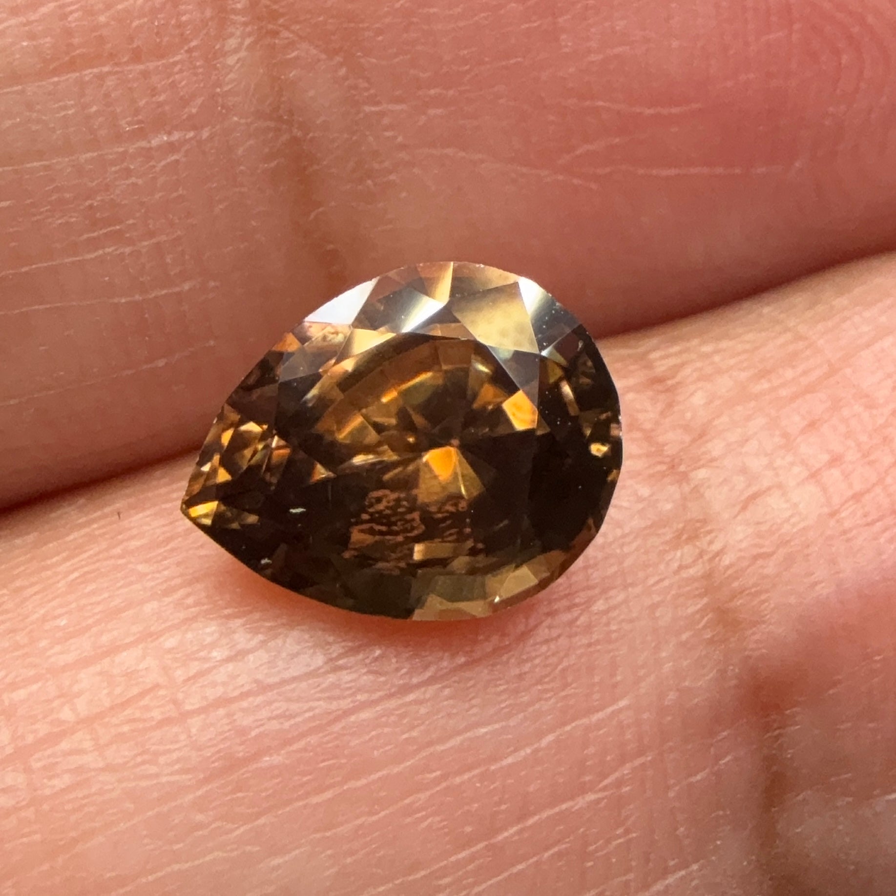 Zircon, 2.99ct, Untreated Unheated