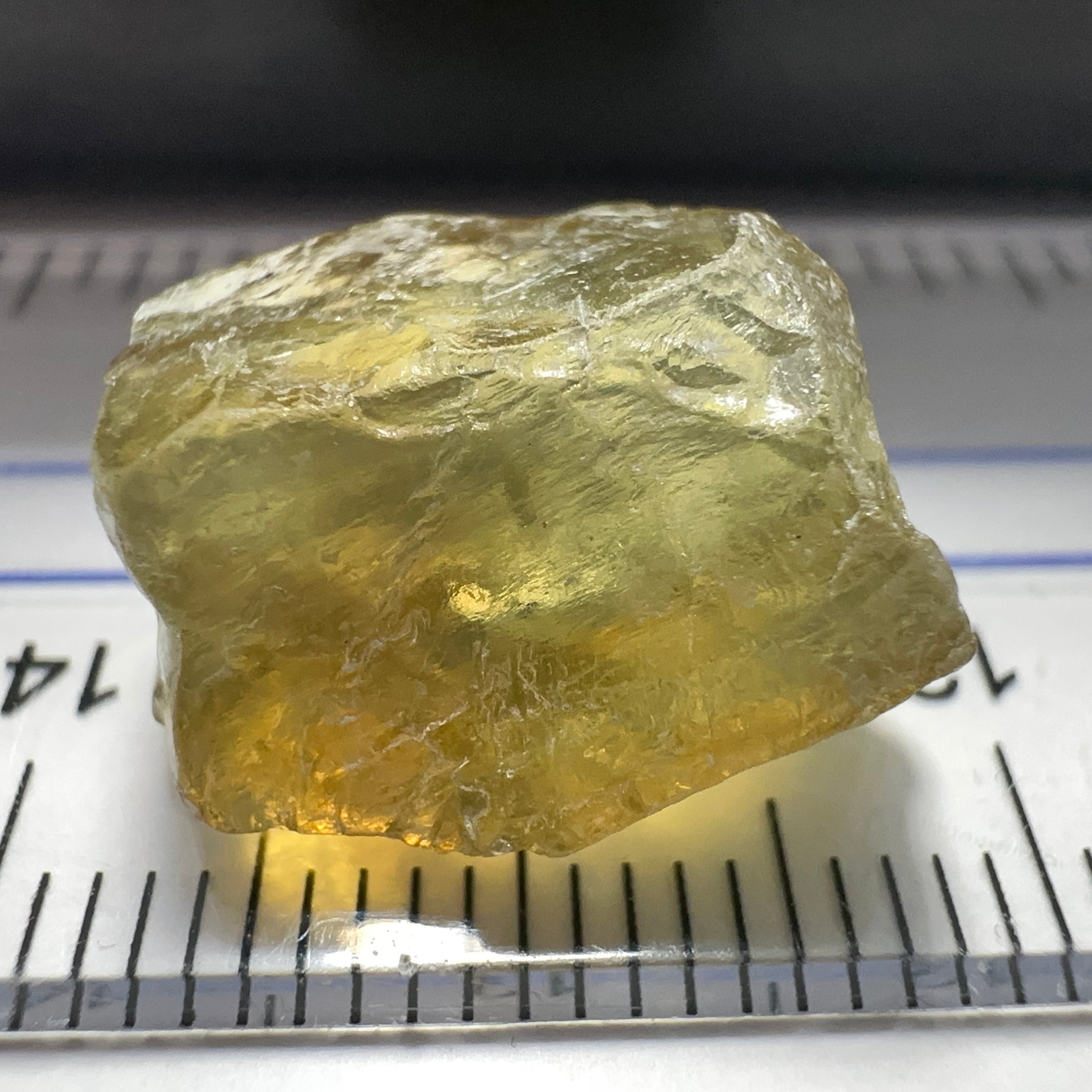 Apatite, 11.72ct, Tanzania, Untreated Unheated, VS with slight silk