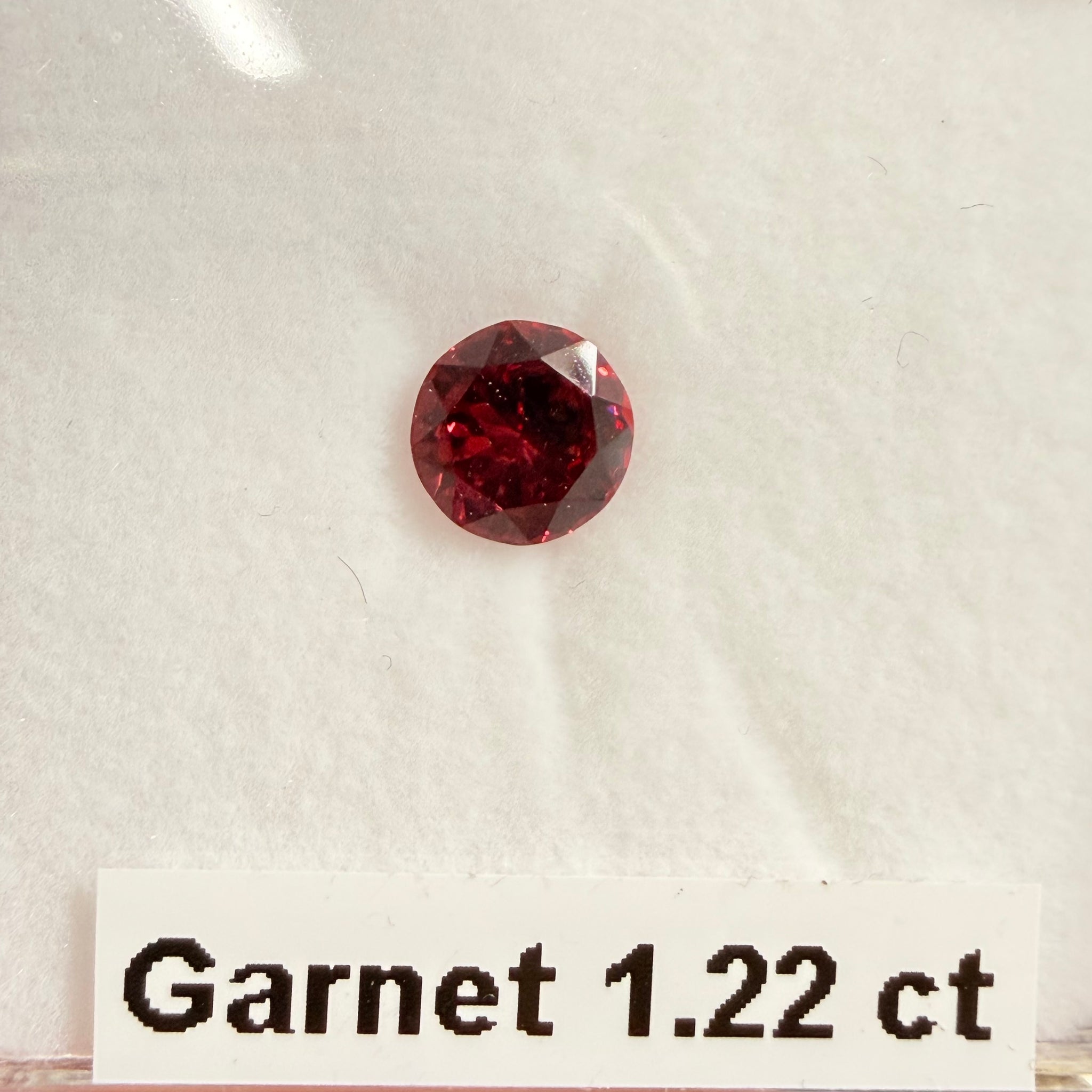 Garnet, 1.22ct, Tanzania, Untreated Unheated