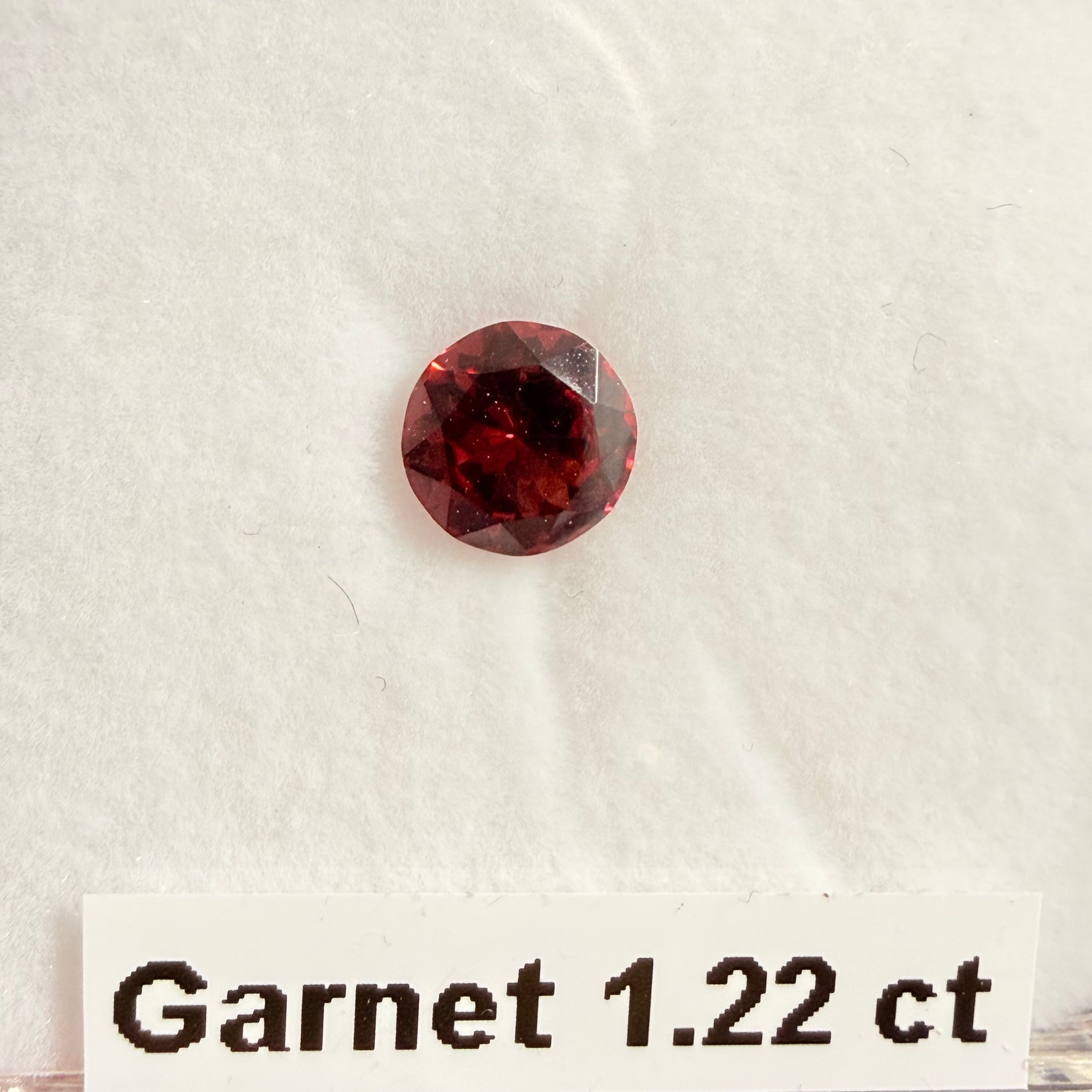 Garnet, 1.22ct, Tanzania, Untreated Unheated