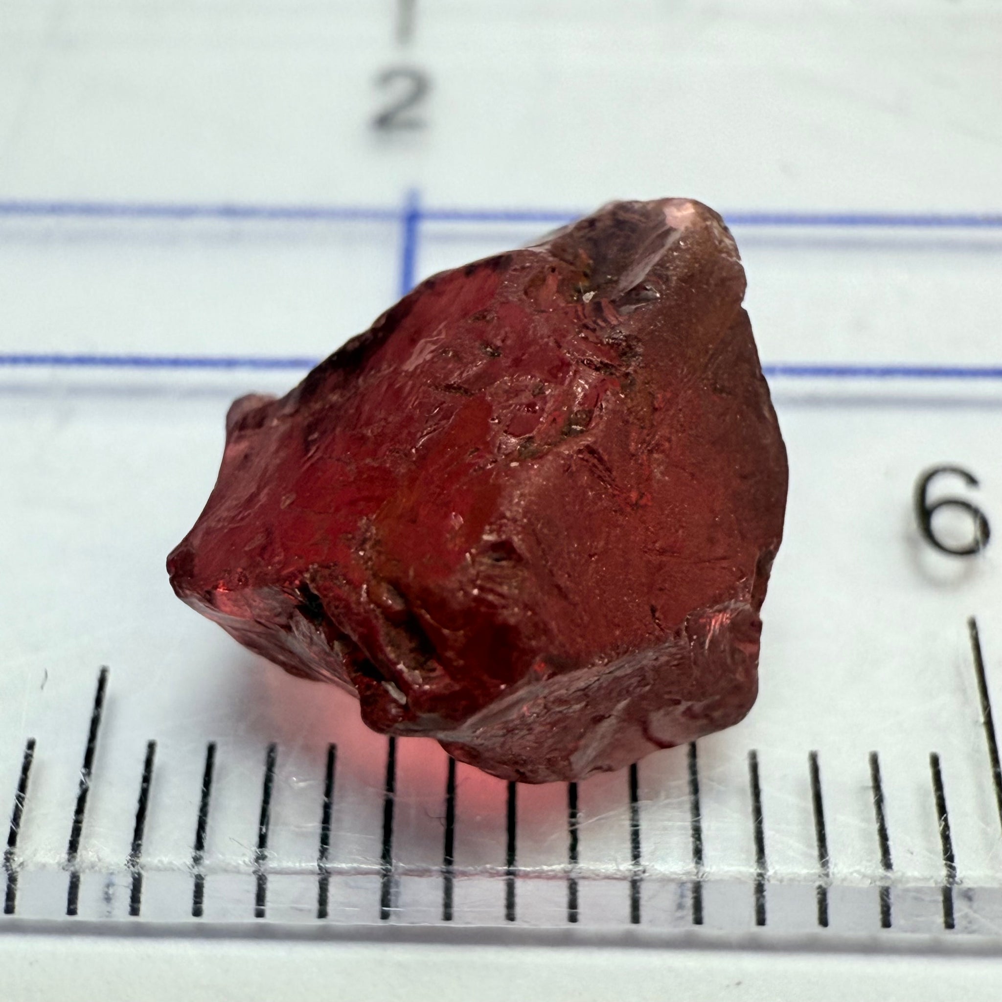 Garnet, 4.67ct, Umba, Tanzania. Untreated Unheated, vs