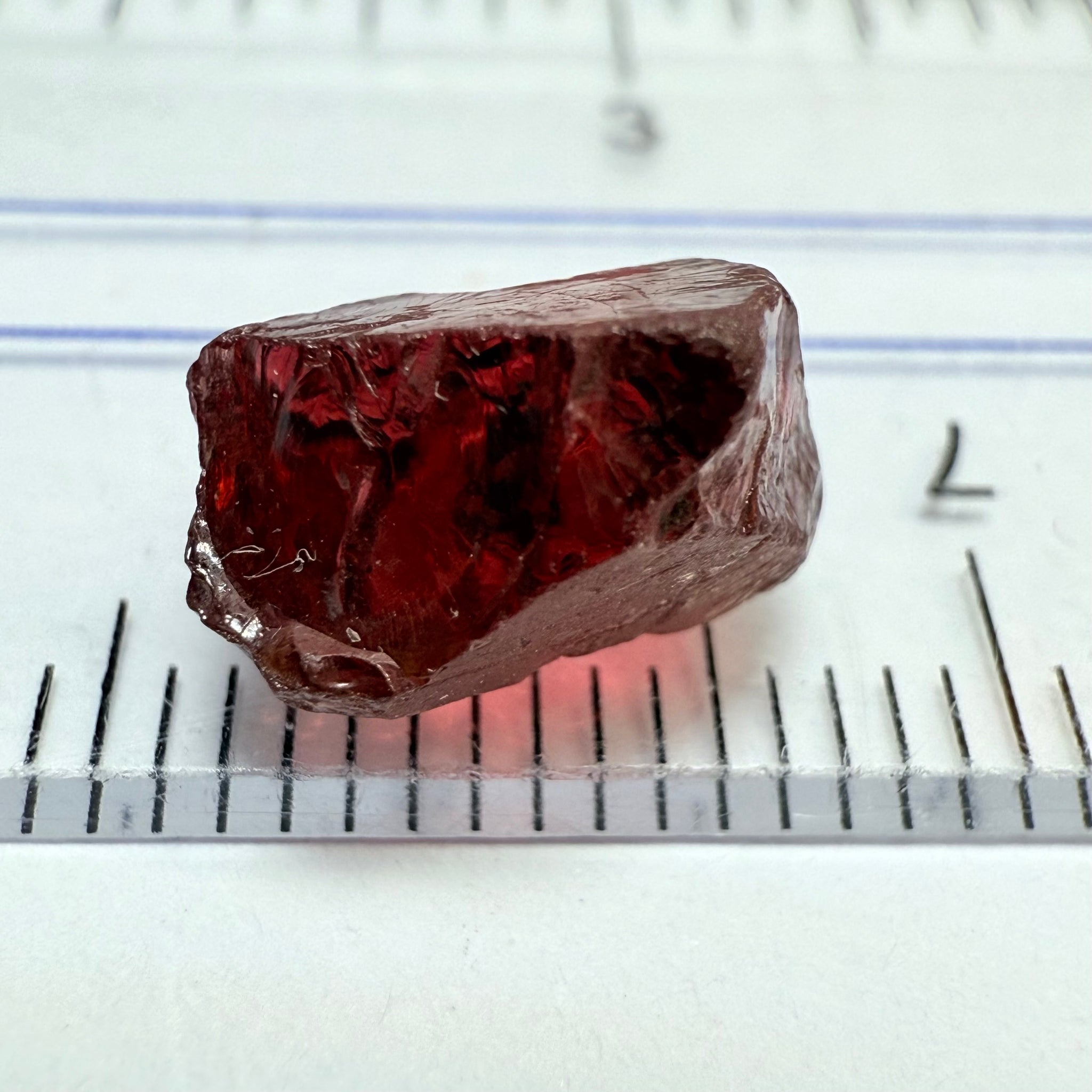 Garnet, 4.67ct, Umba, Tanzania. Untreated Unheated, vs