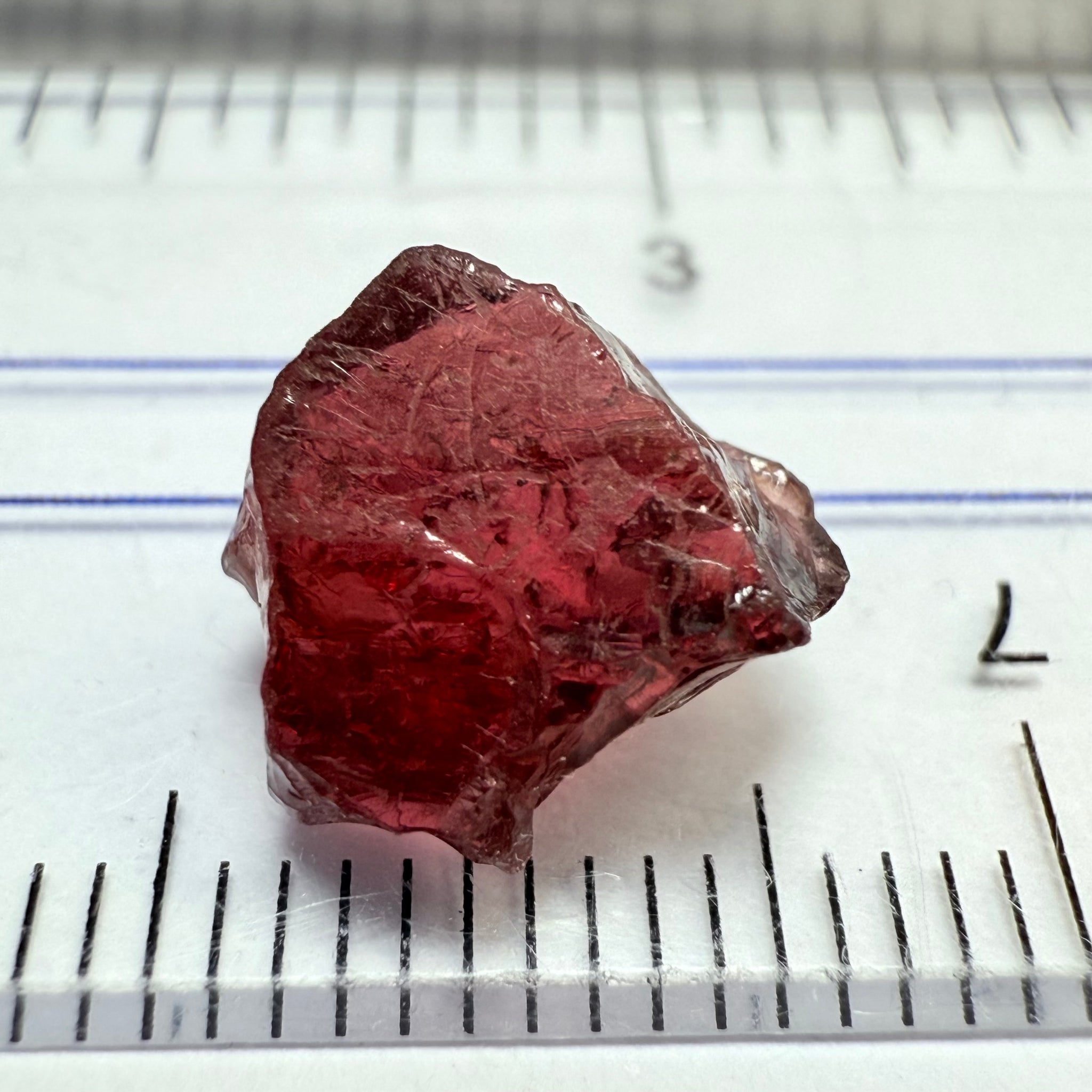 Garnet, 4.67ct, Umba, Tanzania. Untreated Unheated, vs