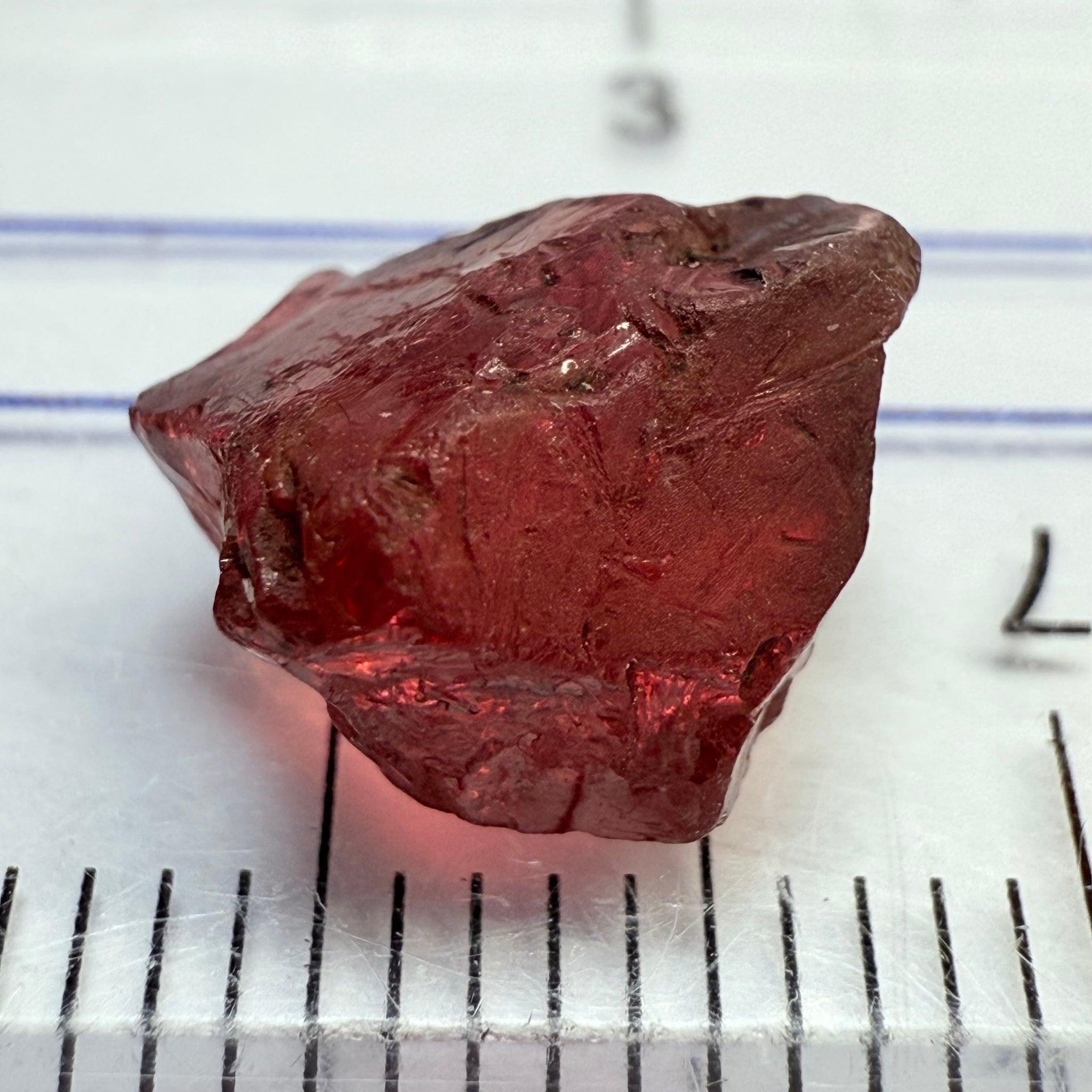Garnet, 4.67ct, Umba, Tanzania. Untreated Unheated, vs