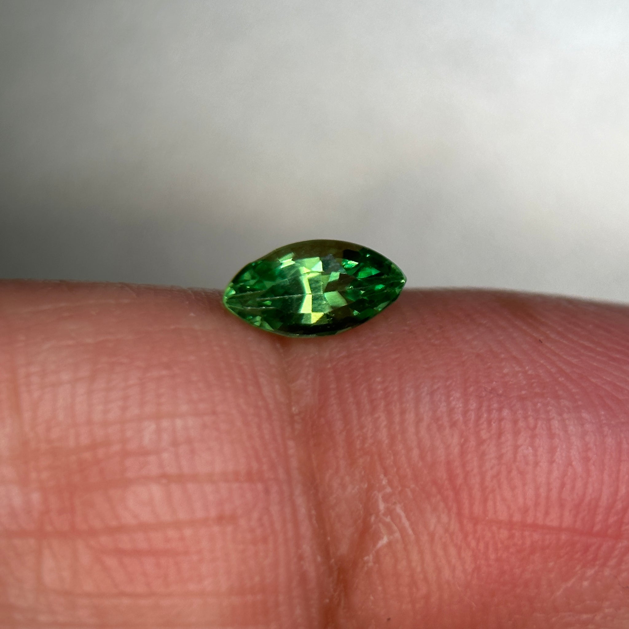 Chrome Tourmaline, 0.58ct, Tanzania, Untreated Unheated