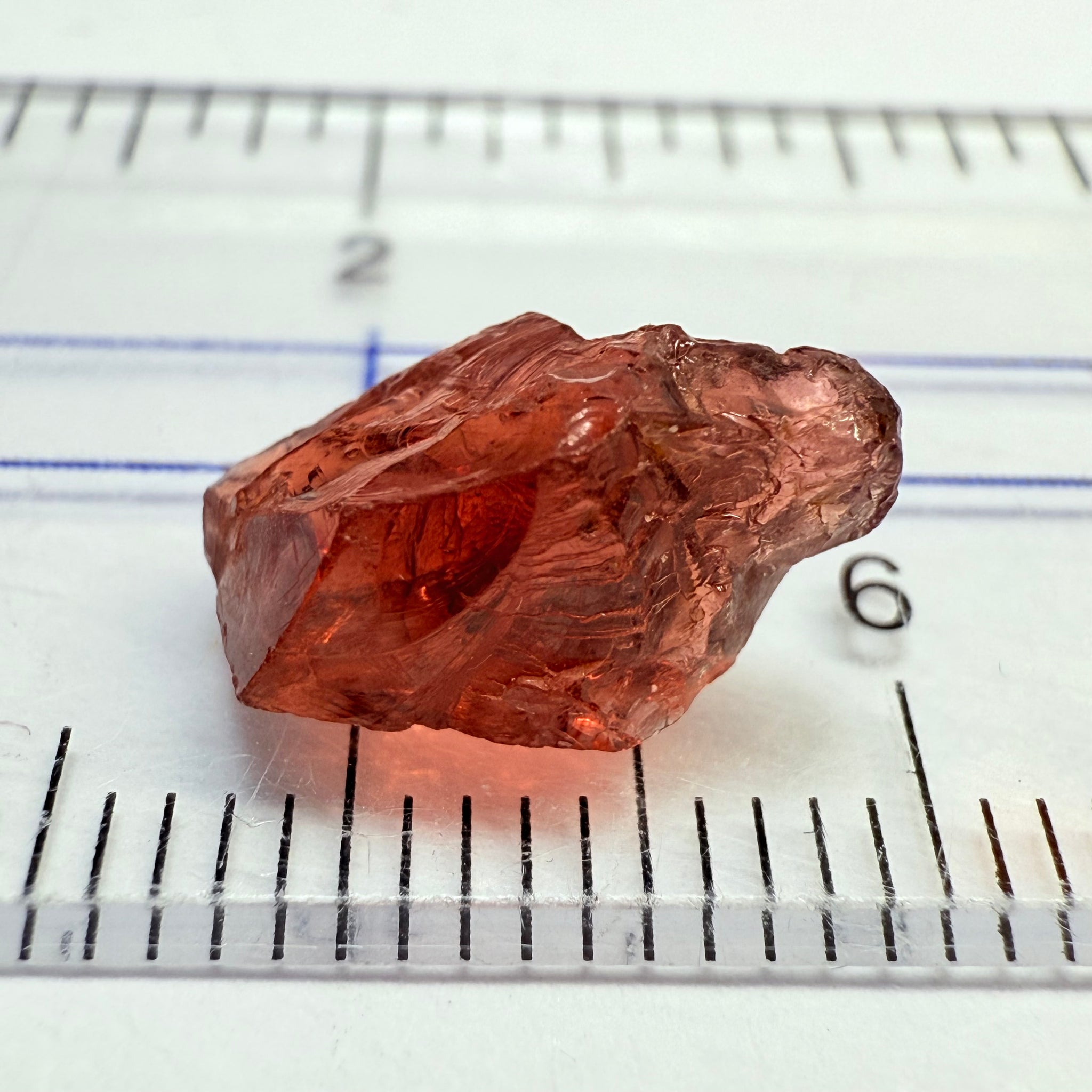 Garnet, 3.80ct, Umba, Tanzania. Untreated Unheated, vvs