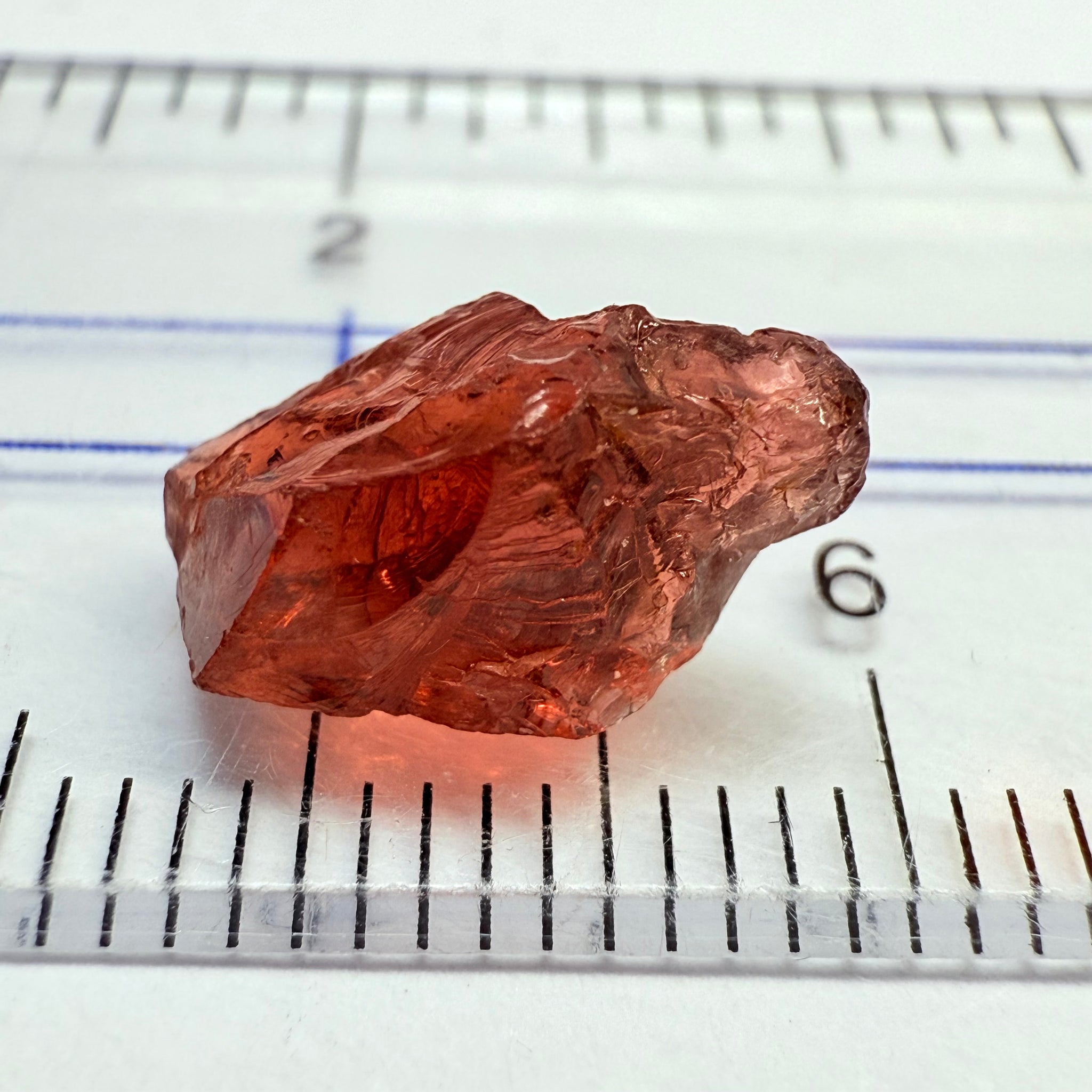 Garnet, 3.80ct, Umba, Tanzania. Untreated Unheated, vvs