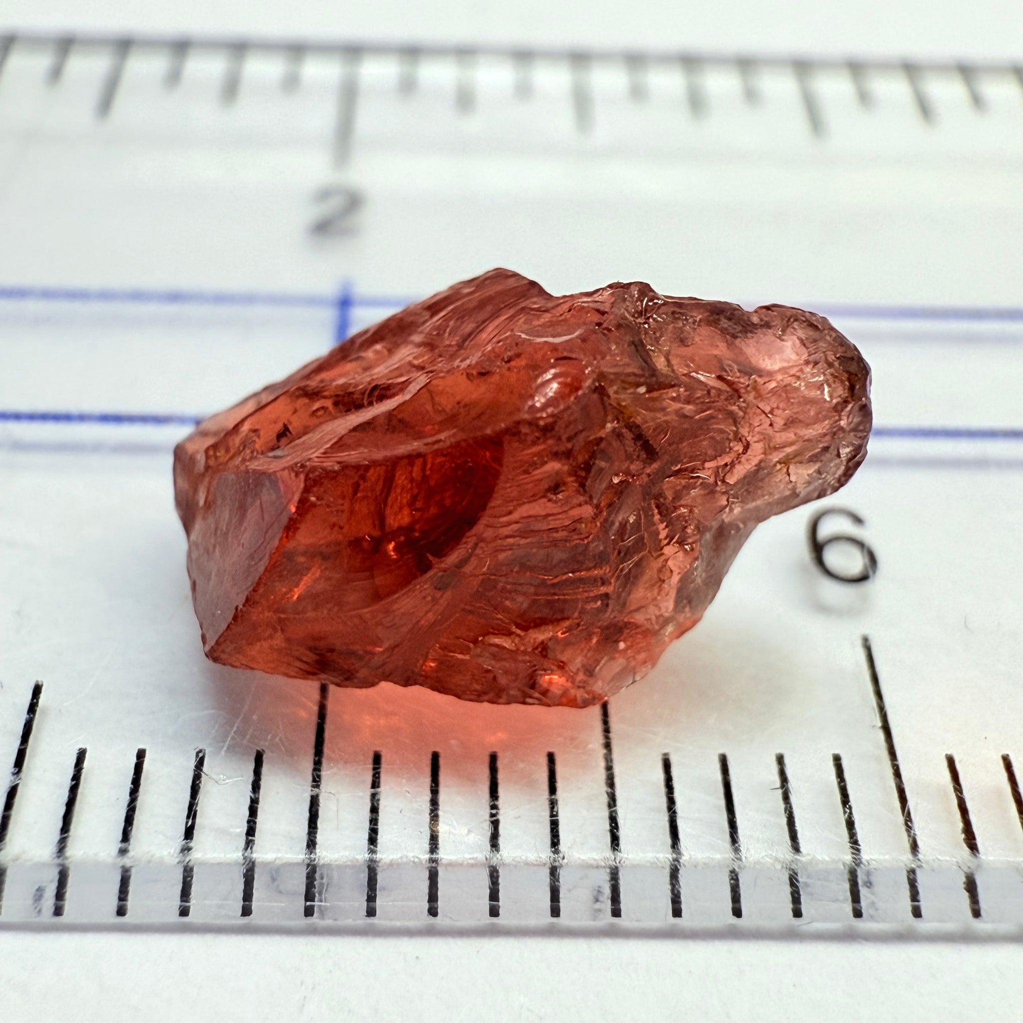 Garnet, 3.80ct, Umba, Tanzania. Untreated Unheated, vvs