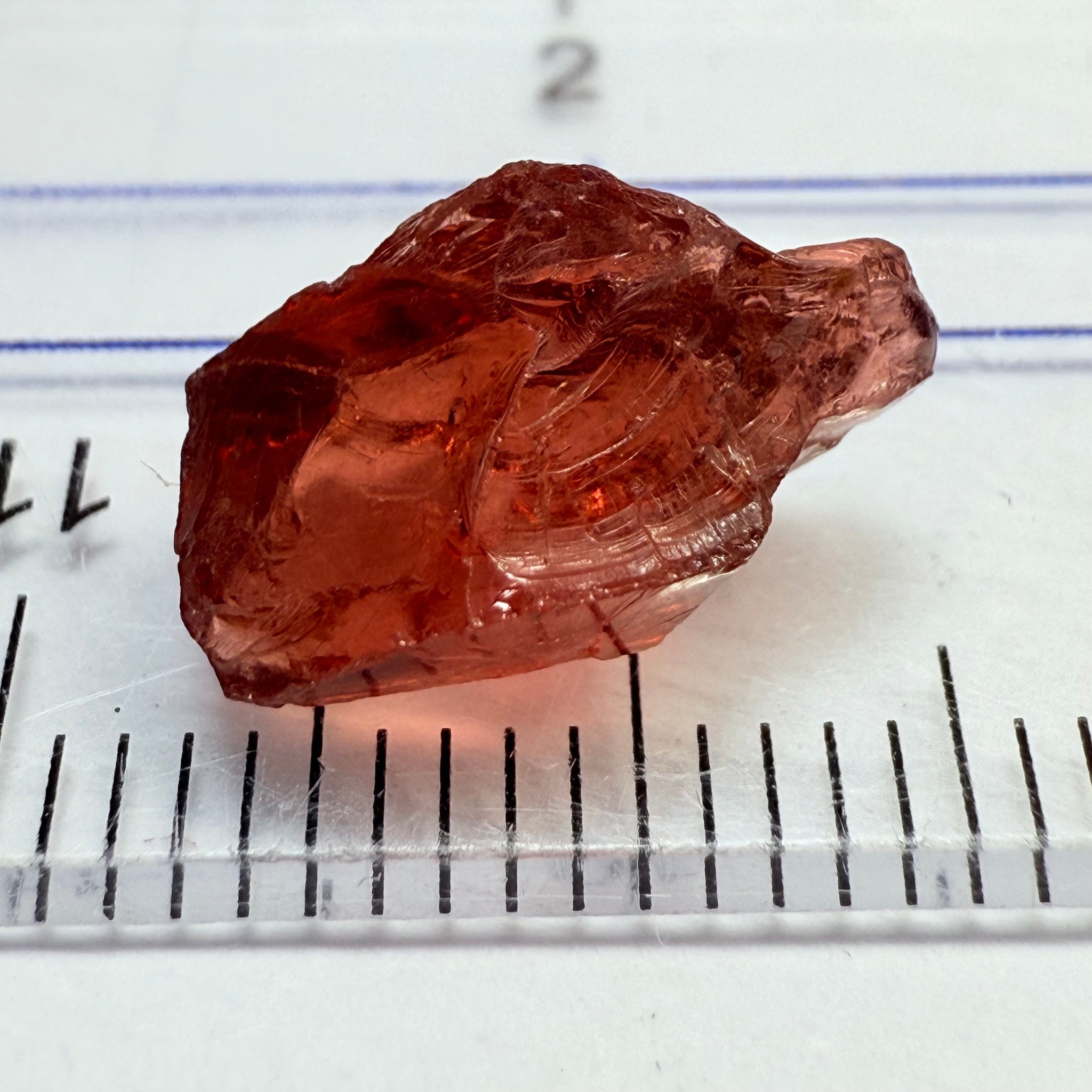 Garnet, 3.80ct, Umba, Tanzania. Untreated Unheated, vvs
