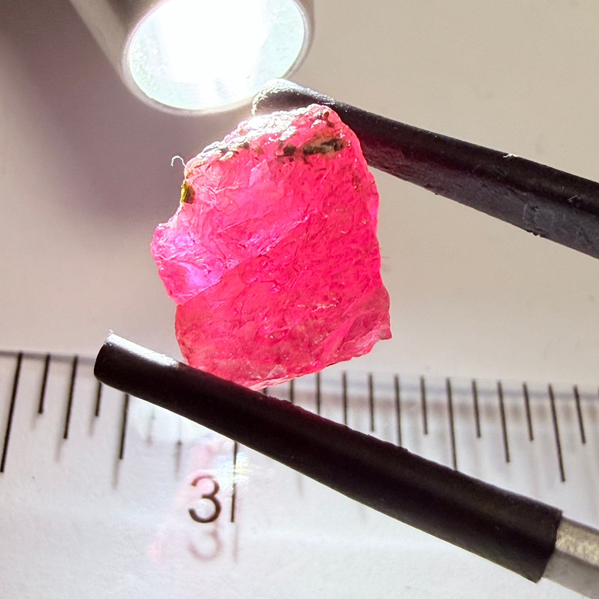 Winza Sapphire, 7.92ct, Winza, Tanzania, Untreated Unheated, heavily included but can be faceted/cabbed