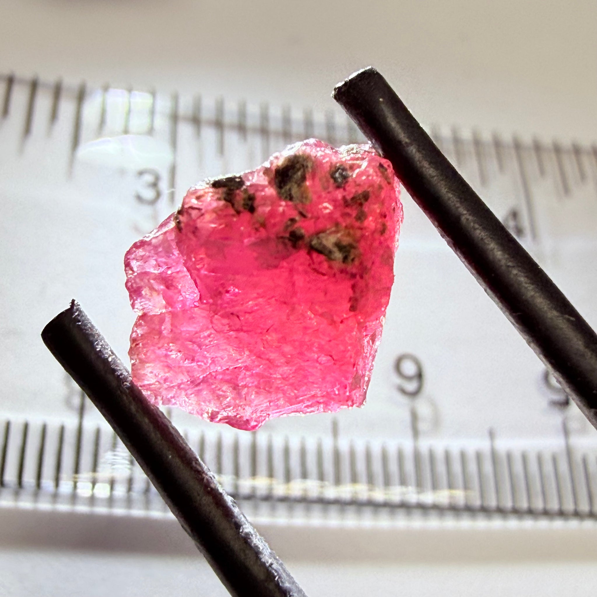 Winza Sapphire, 7.92ct, Winza, Tanzania, Untreated Unheated, heavily included but can be faceted/cabbed