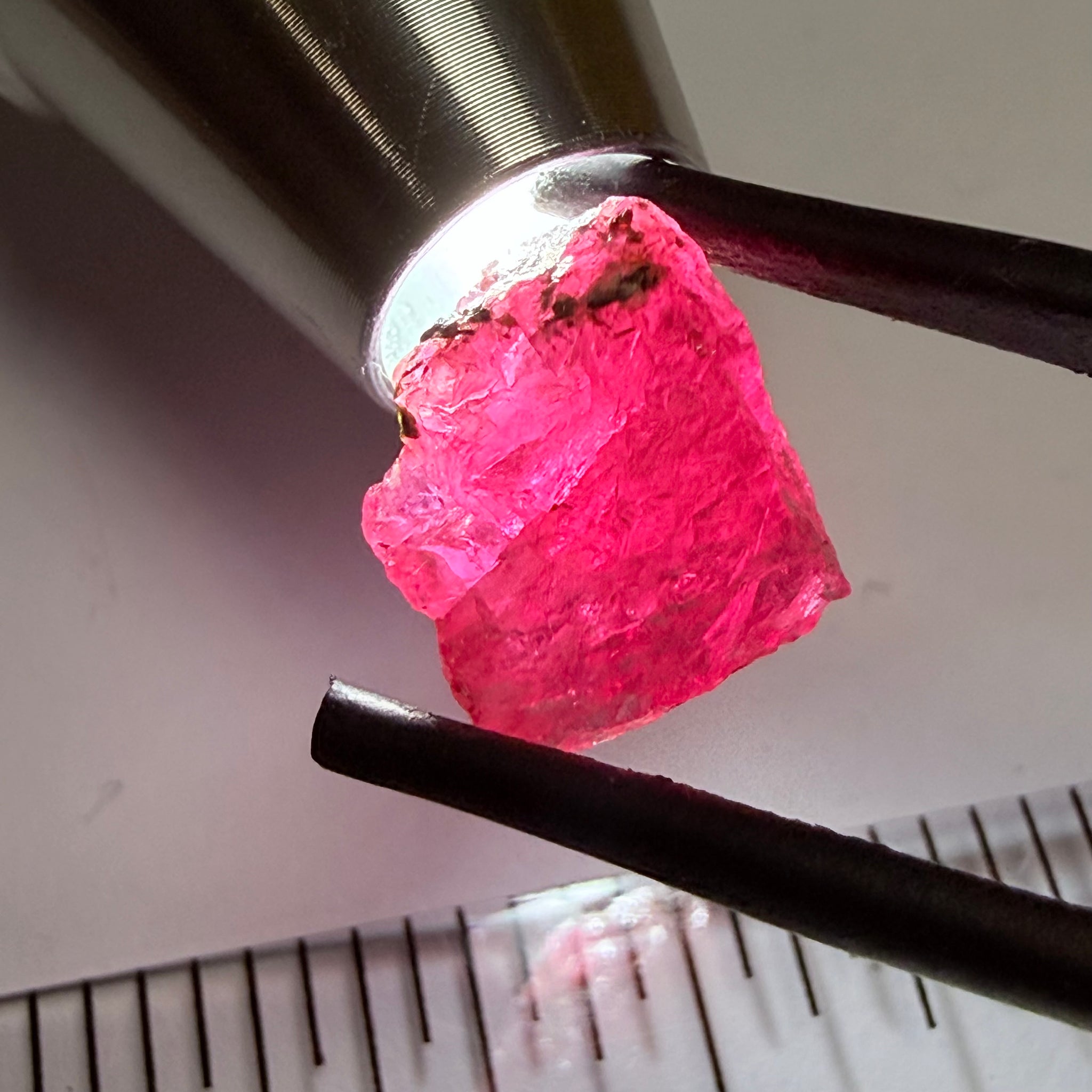 Winza Sapphire, 7.92ct, Winza, Tanzania, Untreated Unheated, heavily included but can be faceted/cabbed