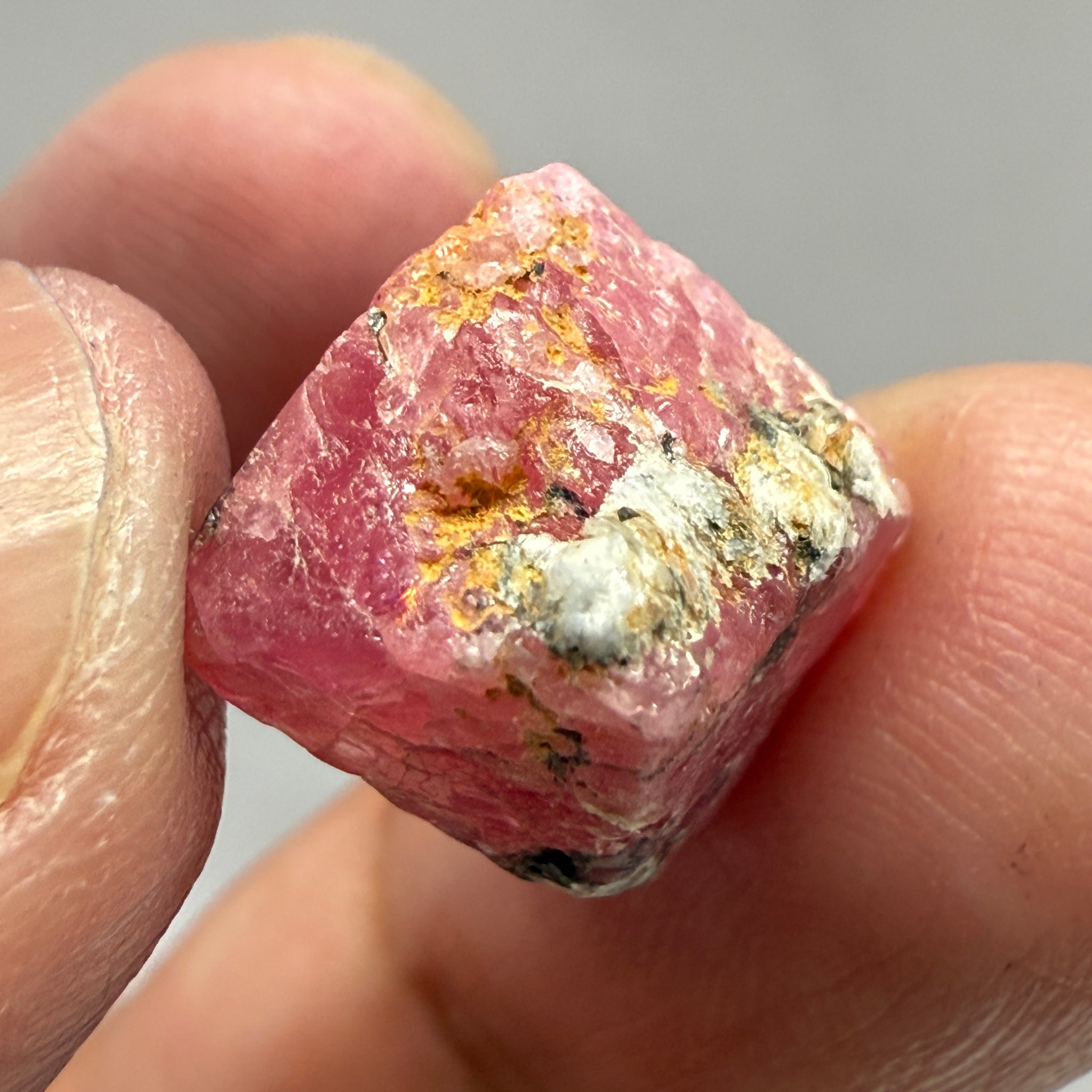 Mahenge Spinel Crystal, 18.69ct, Tanzania, Untreated Unheated