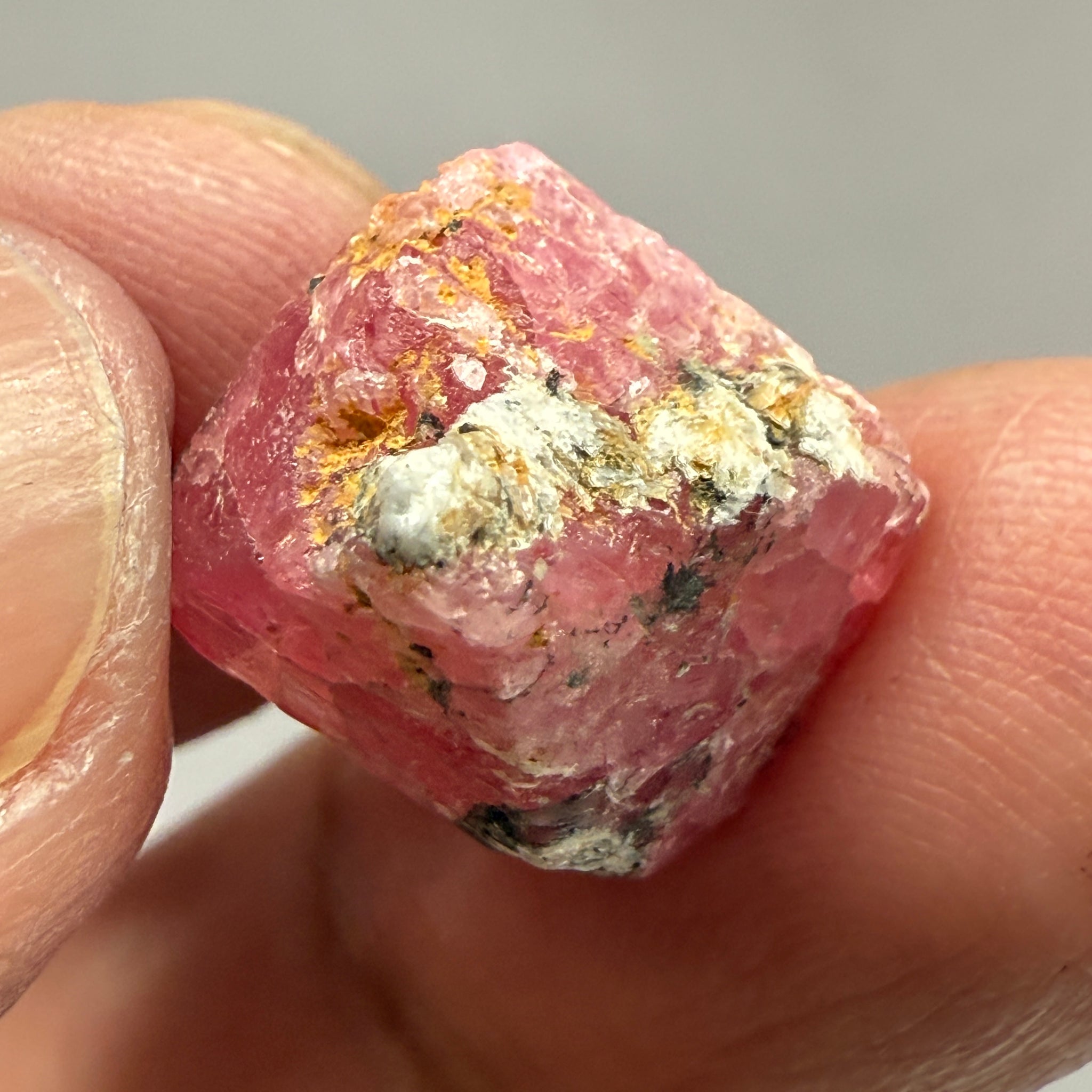 Mahenge Spinel Crystal, 18.69ct, Tanzania, Untreated Unheated