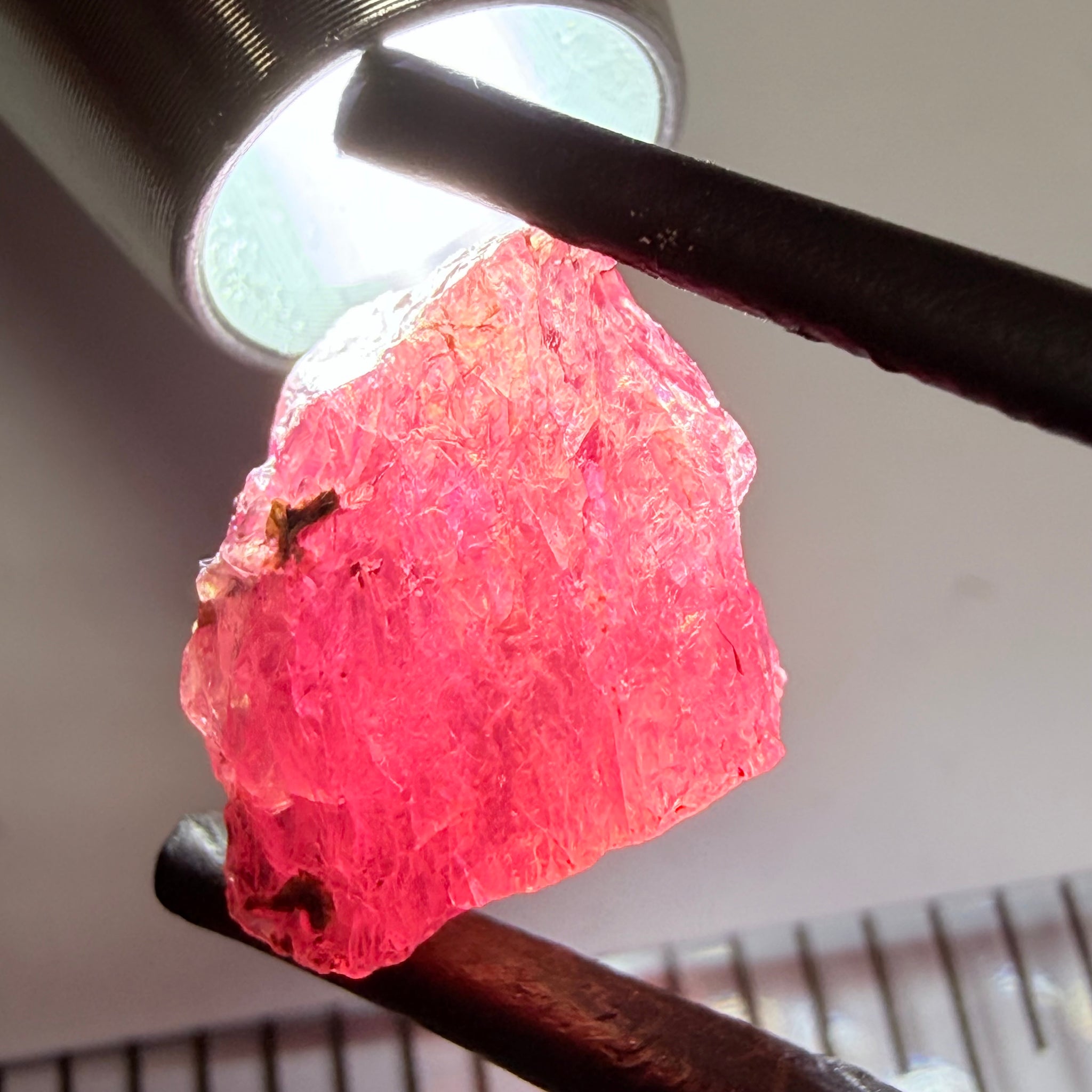 Winza Sapphire, 7.92ct, Winza, Tanzania, Untreated Unheated, heavily included but can be faceted/cabbed