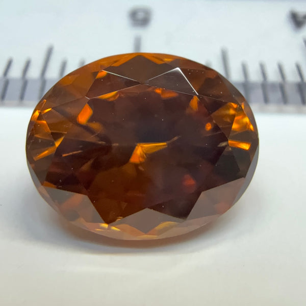 3.71ct Zircon, Tanzania, Unheated Untreated