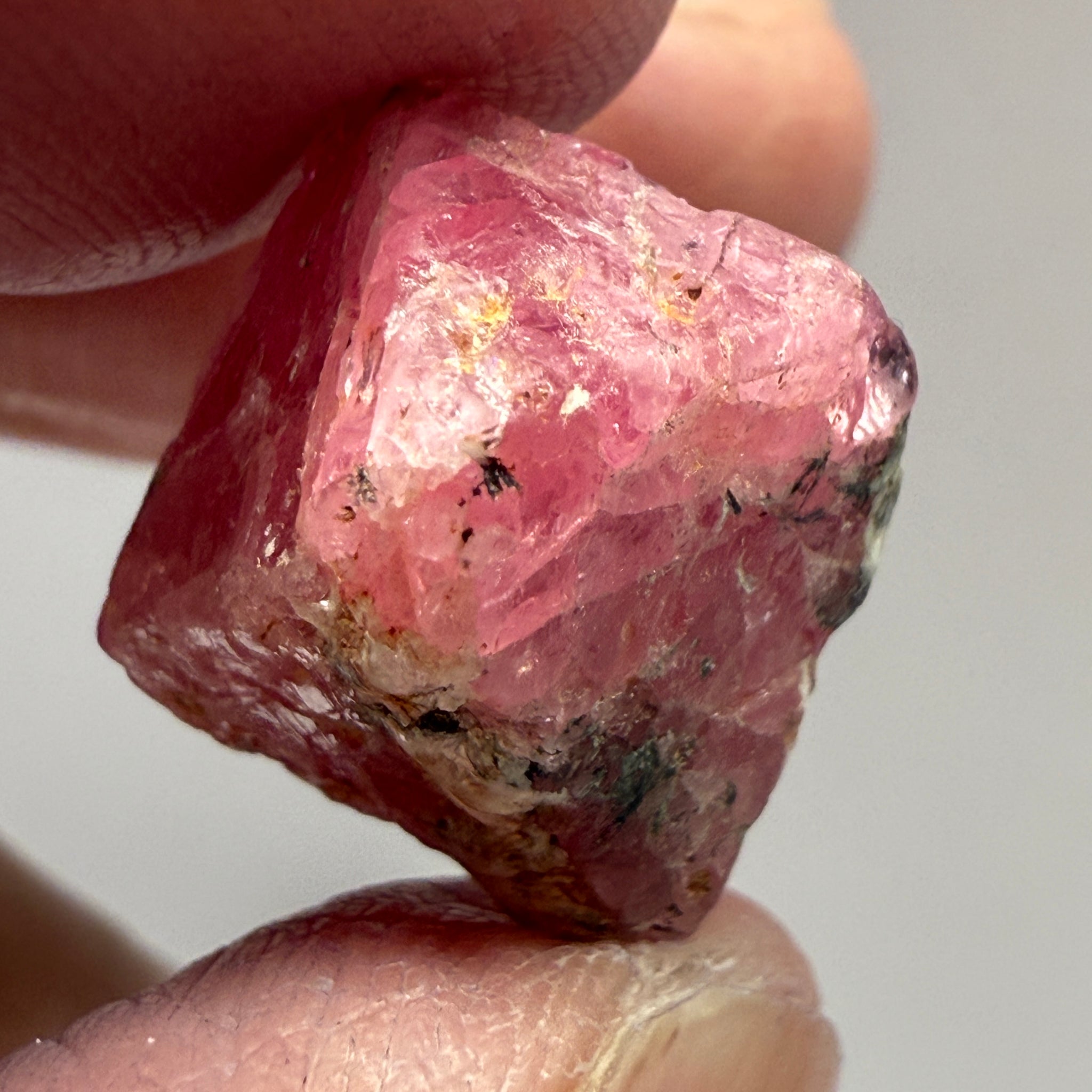 Mahenge Spinel Crystal, 18.69ct, Tanzania, Untreated Unheated