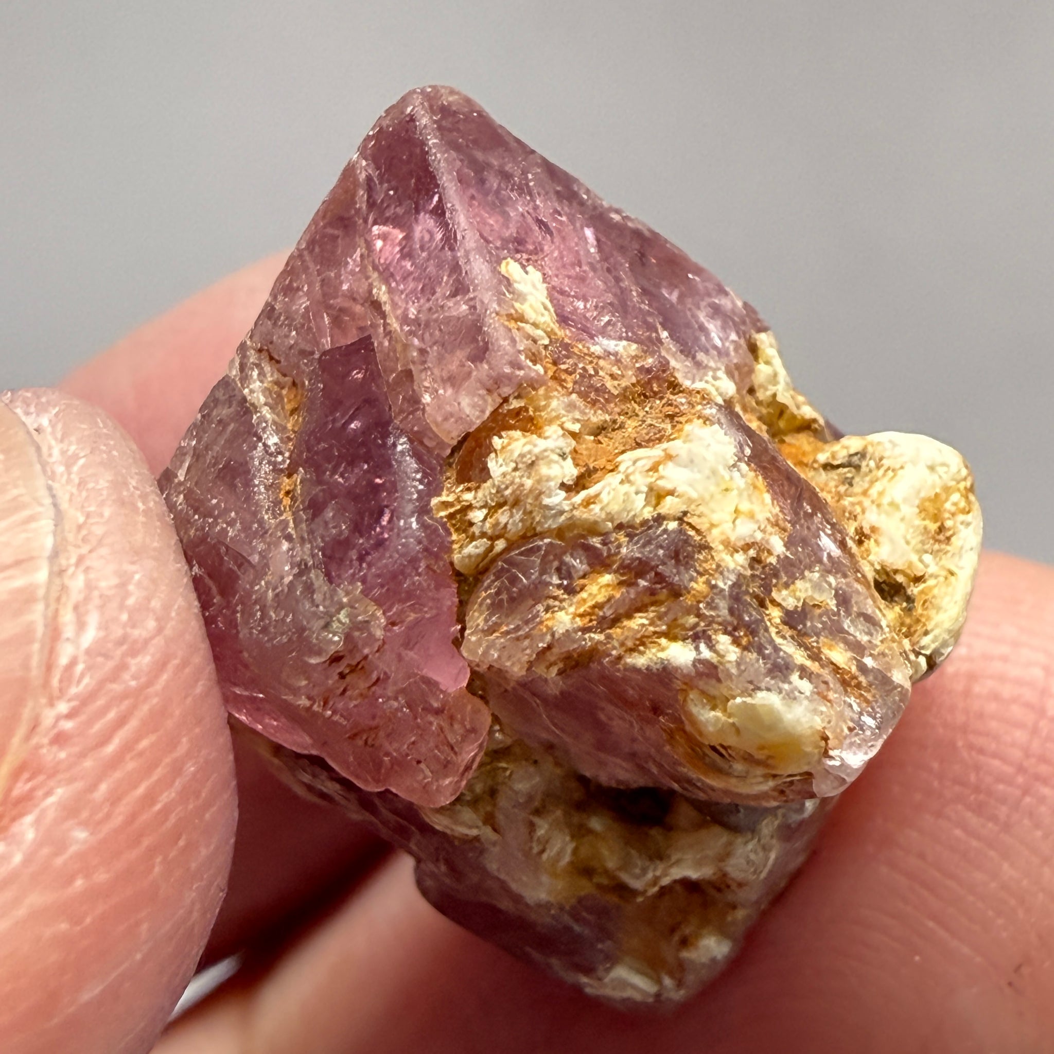 Mahenge Spinel Crystal, 31.42ct, Tanzania, Untreated Unheated.