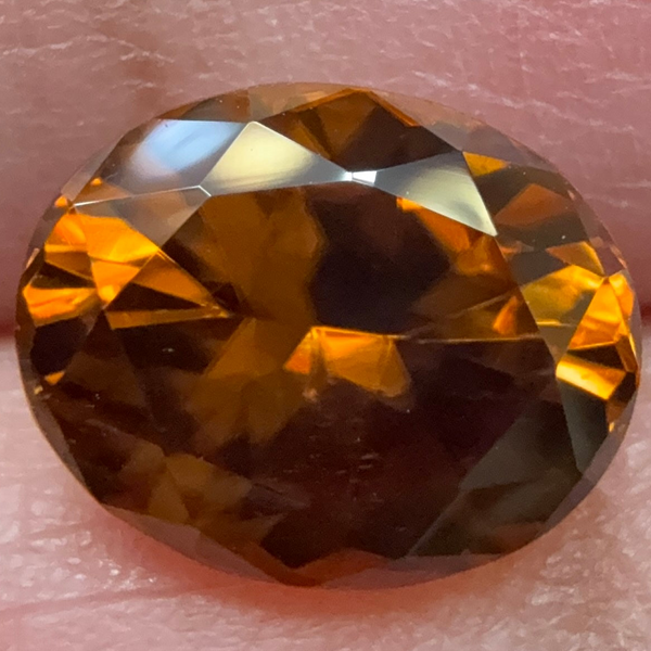 3.71ct Zircon, Tanzania, Unheated Untreated