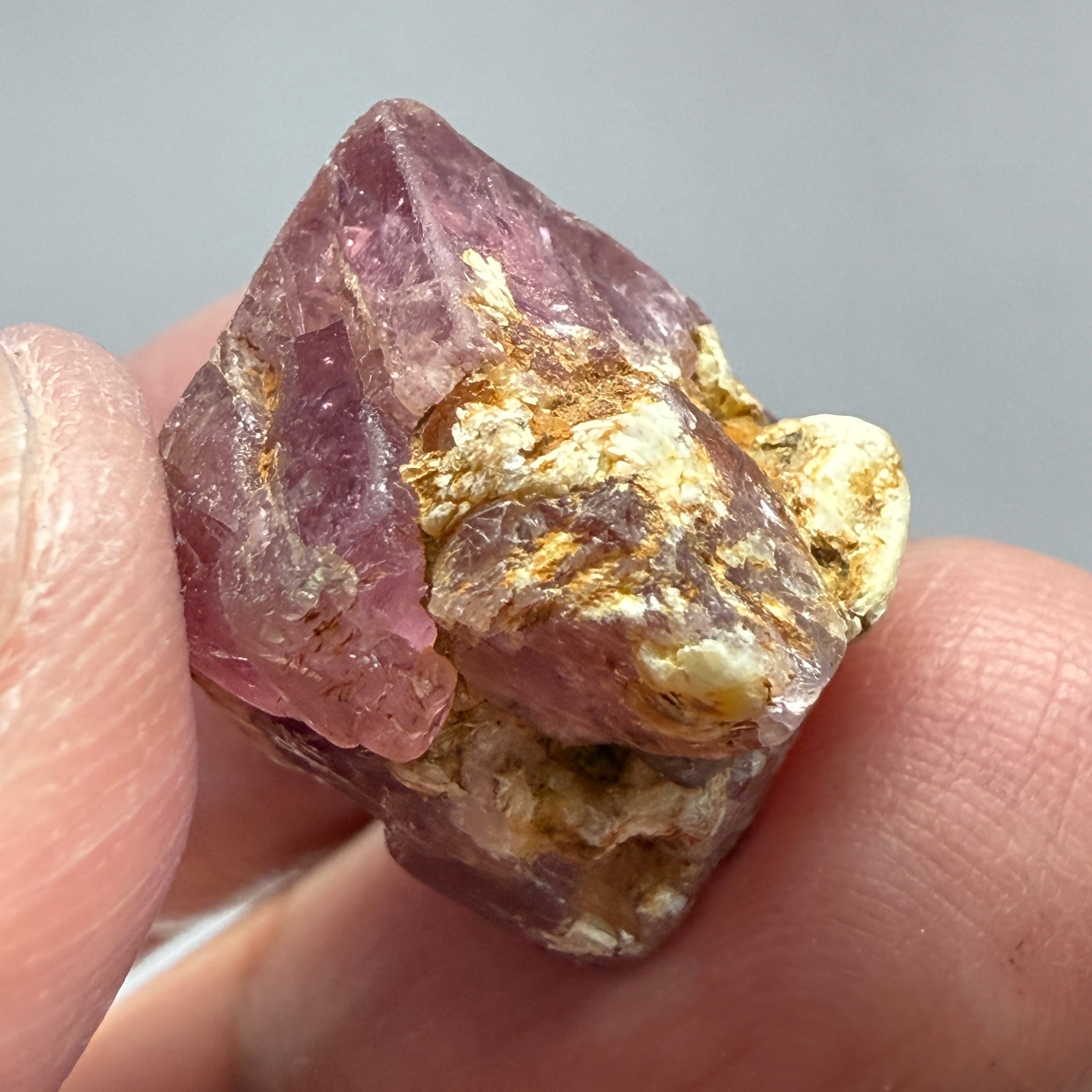 Mahenge Spinel Crystal, 31.42ct, Tanzania, Untreated Unheated.