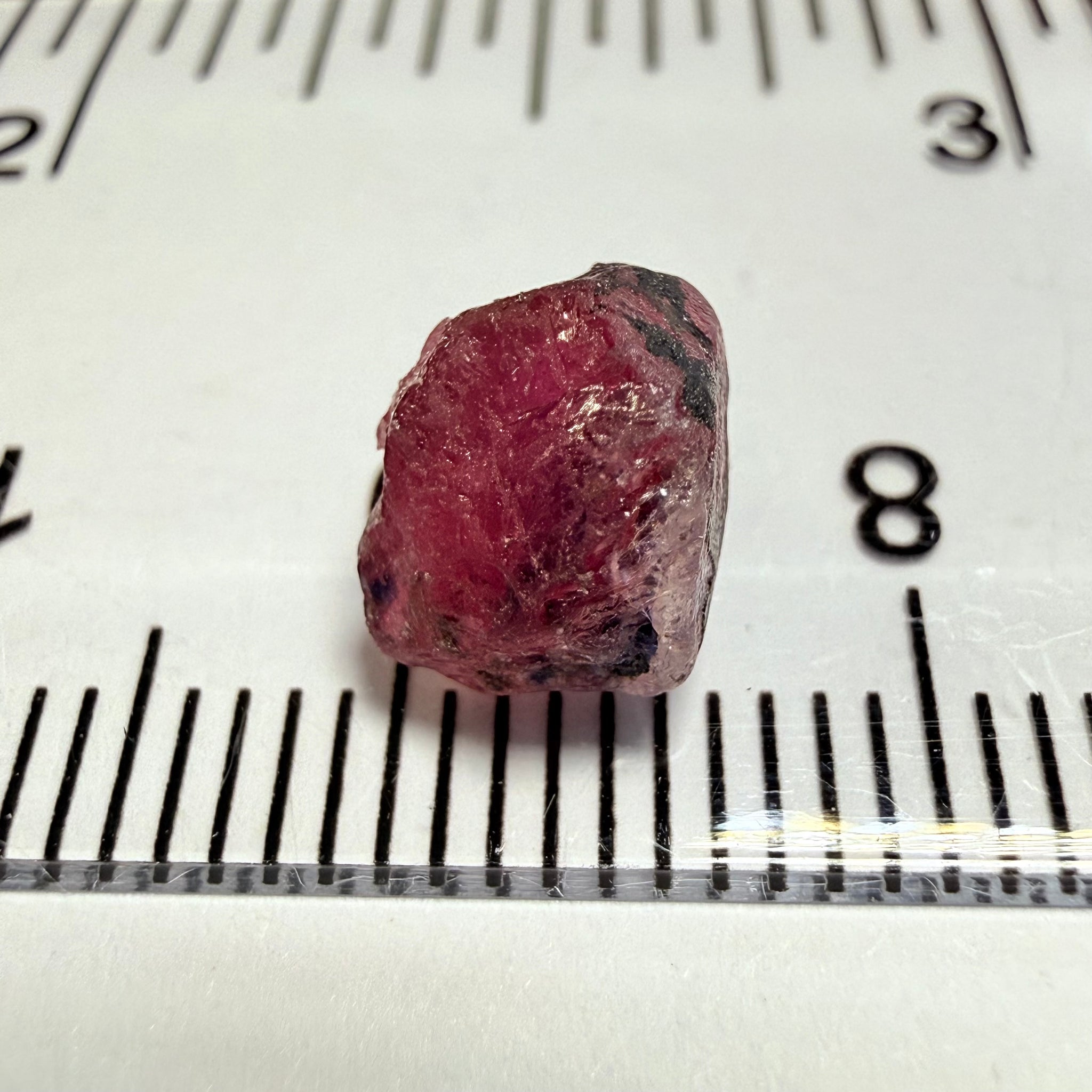 Winza Sapphire, 9.23ct, Winza, Tanzania, Untreated Unheated, included but can be faceted with inclusions, see backlit pics and video