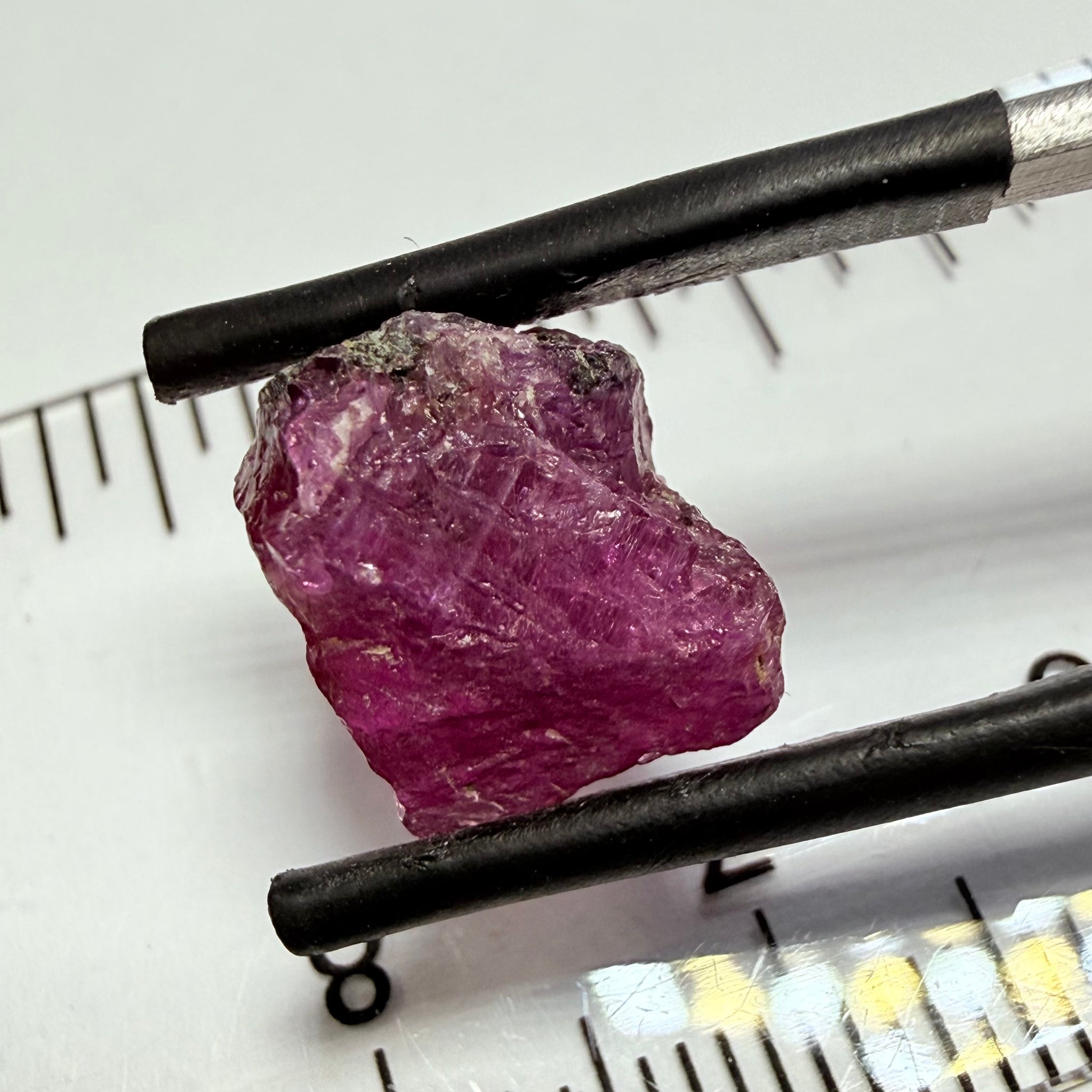 Winza Sapphire, 9.23ct, Winza, Tanzania, Untreated Unheated, included but can be faceted with inclusions, see backlit pics and video