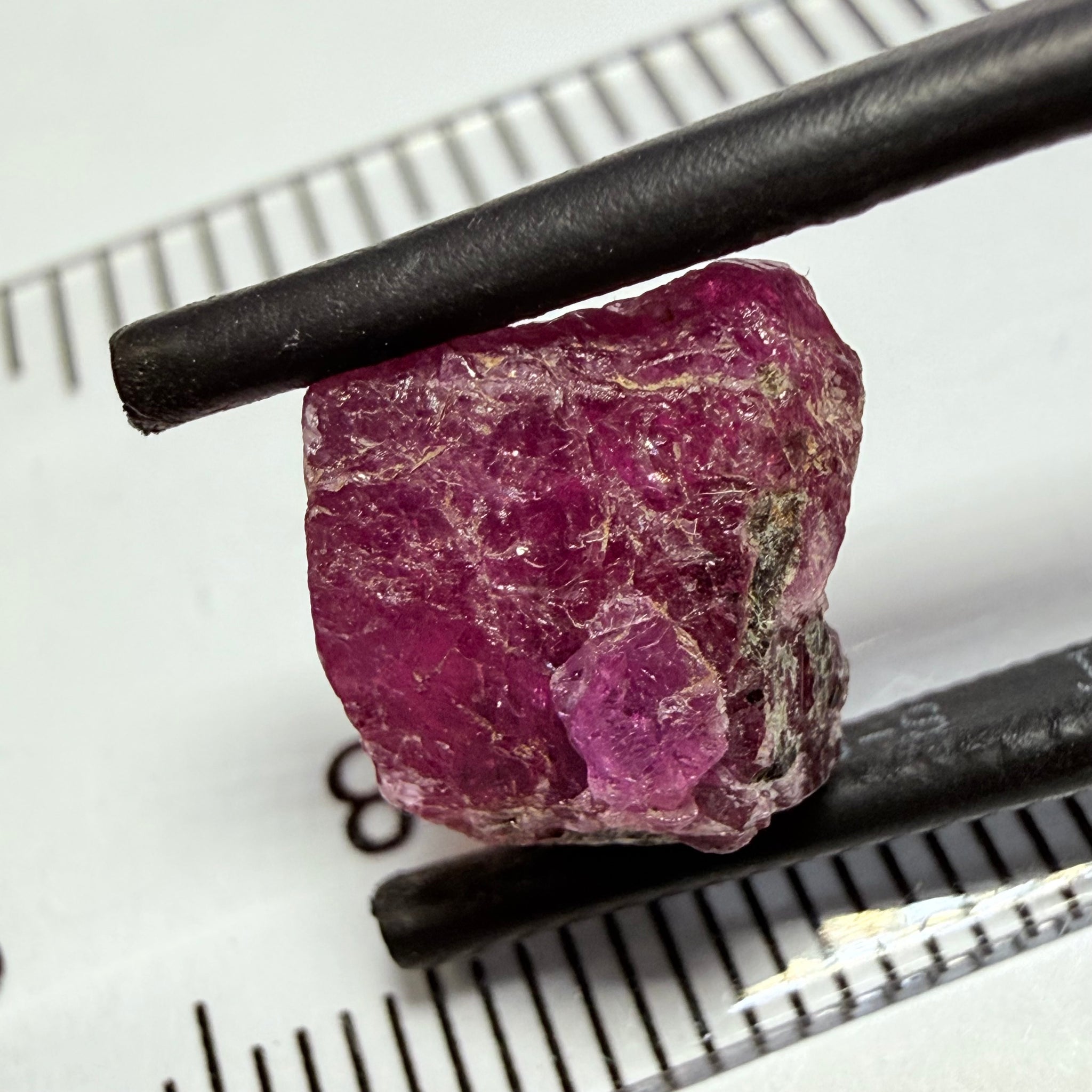 Winza Sapphire, 9.23ct, Winza, Tanzania, Untreated Unheated, included but can be faceted with inclusions, see backlit pics and video