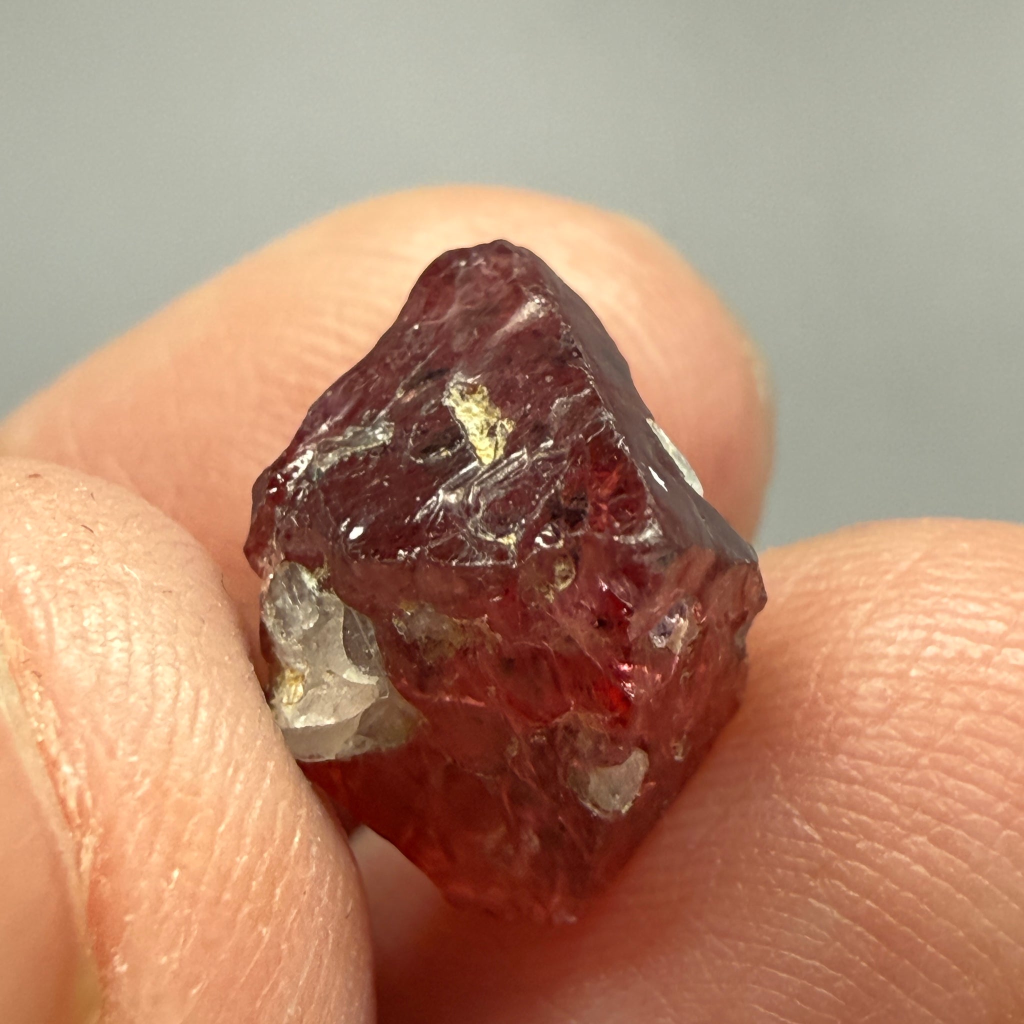 Mahenge Spinel Crystal, 8.59ct, Tanzania, Untreated Unheated.