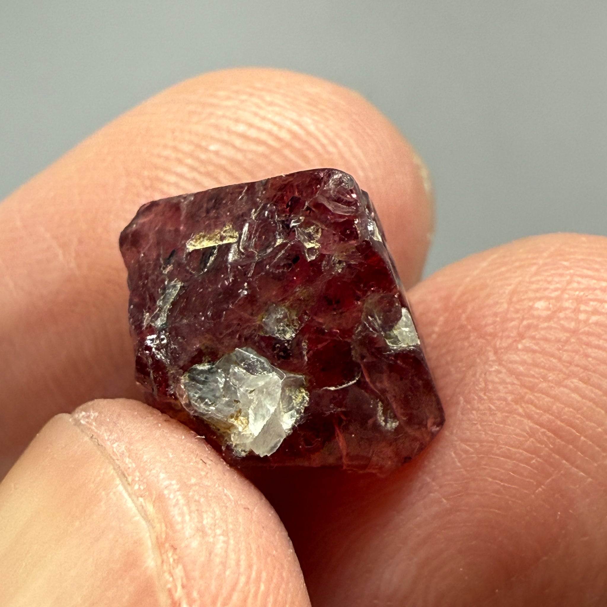Mahenge Spinel Crystal, 8.59ct, Tanzania, Untreated Unheated.