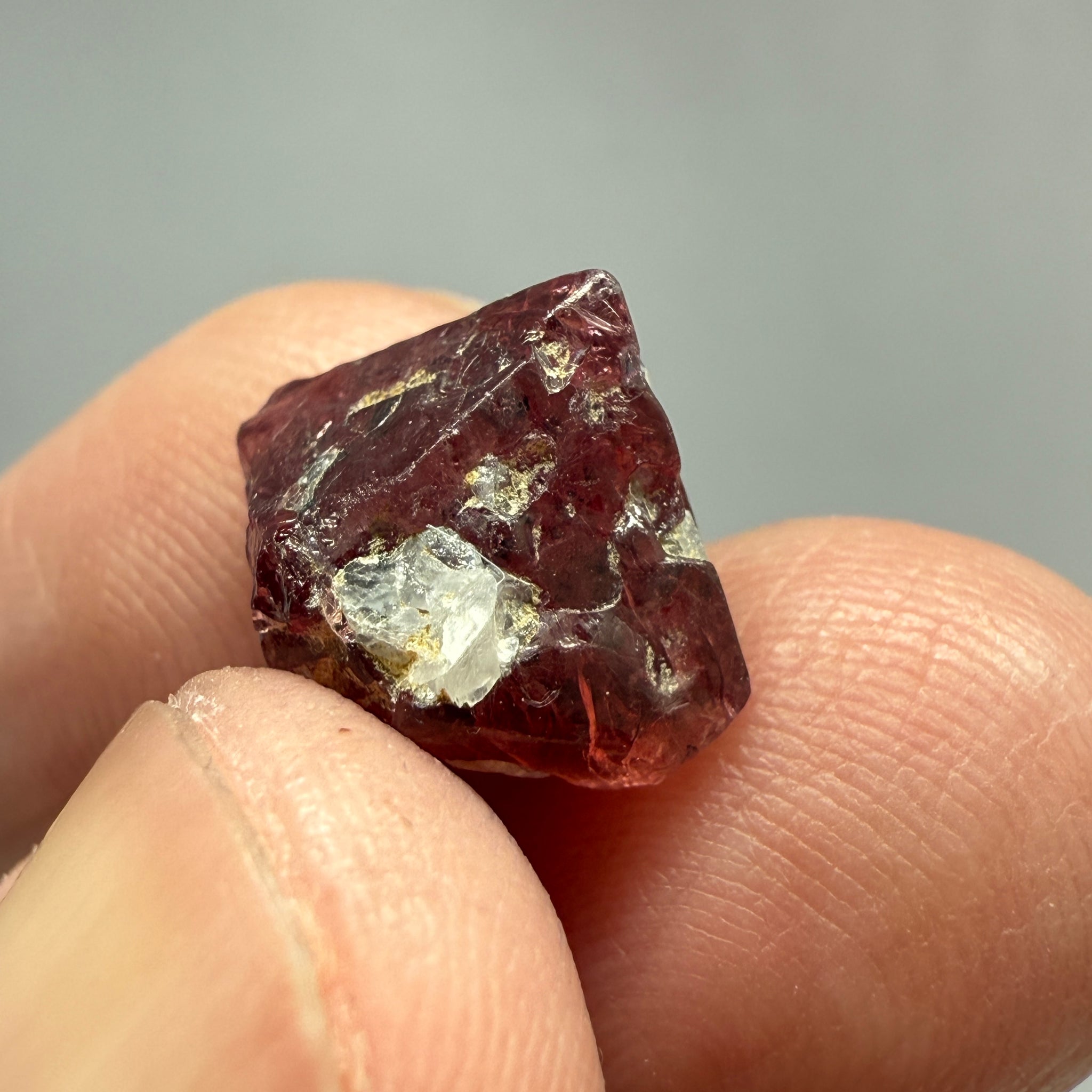 Mahenge Spinel Crystal, 8.59ct, Tanzania, Untreated Unheated.