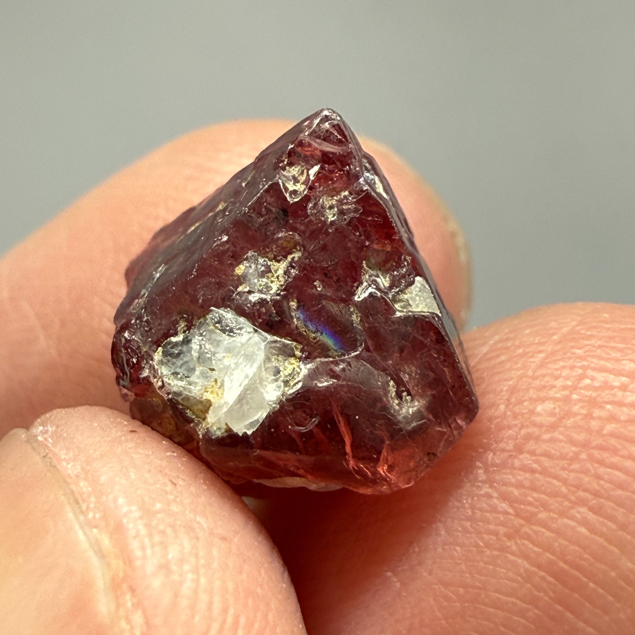 Mahenge Spinel Crystal, 8.59ct, Tanzania, Untreated Unheated.