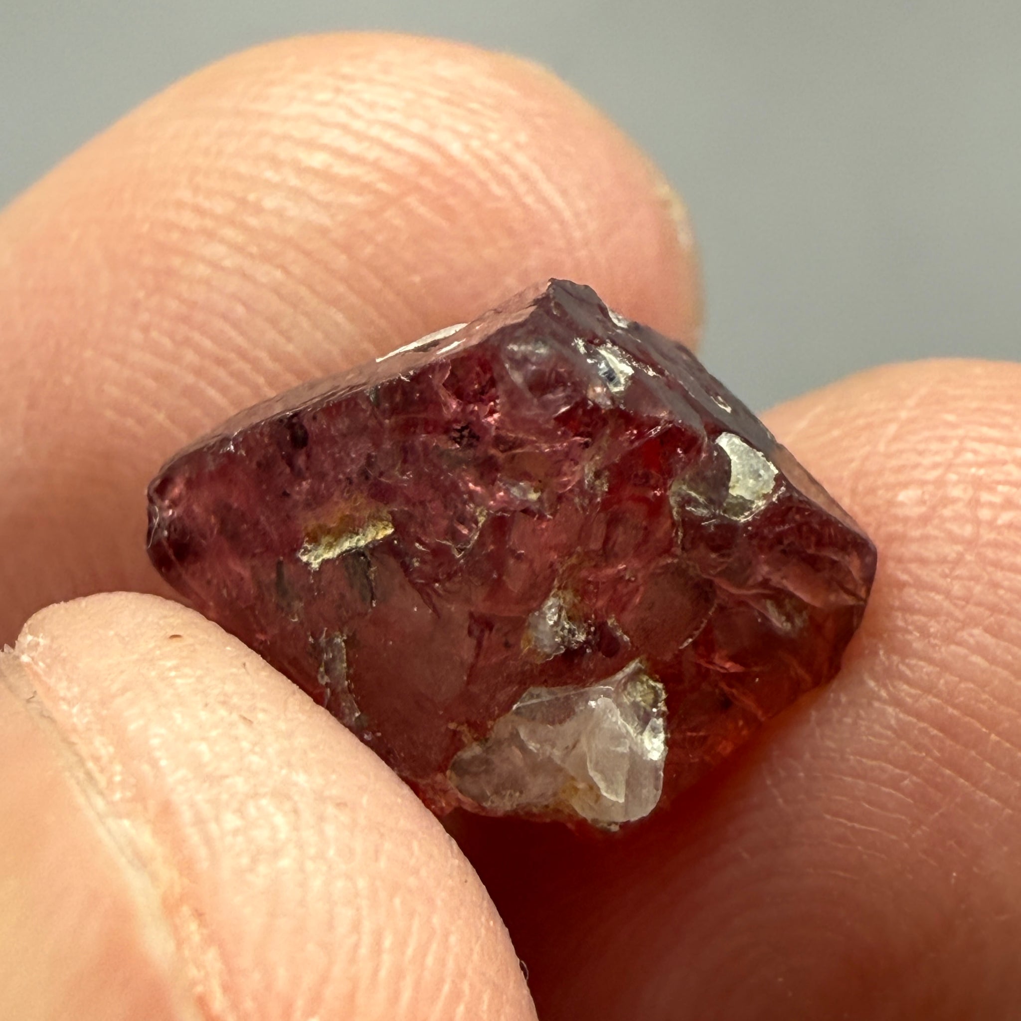 Mahenge Spinel Crystal, 8.59ct, Tanzania, Untreated Unheated.