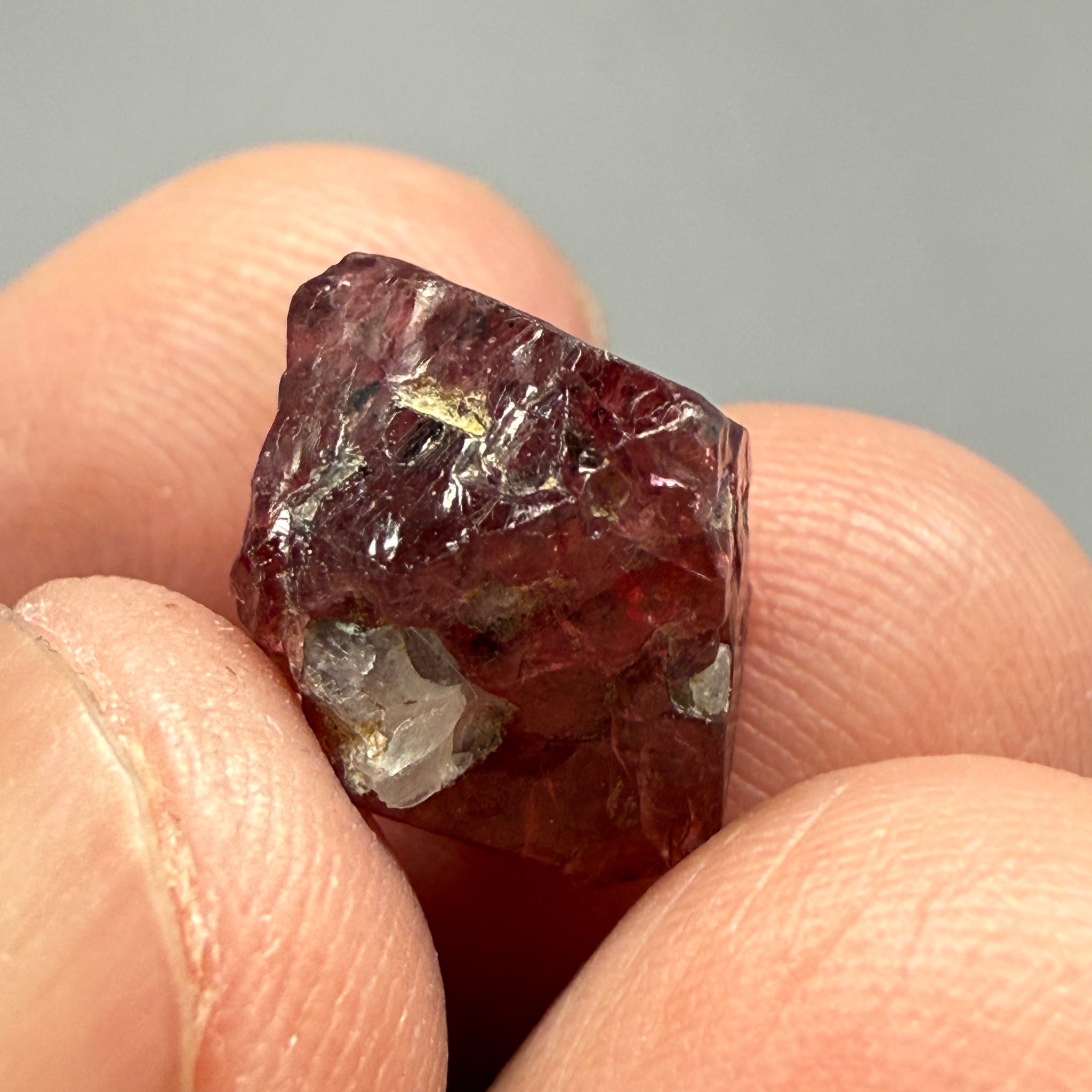 Mahenge Spinel Crystal, 8.59ct, Tanzania, Untreated Unheated.