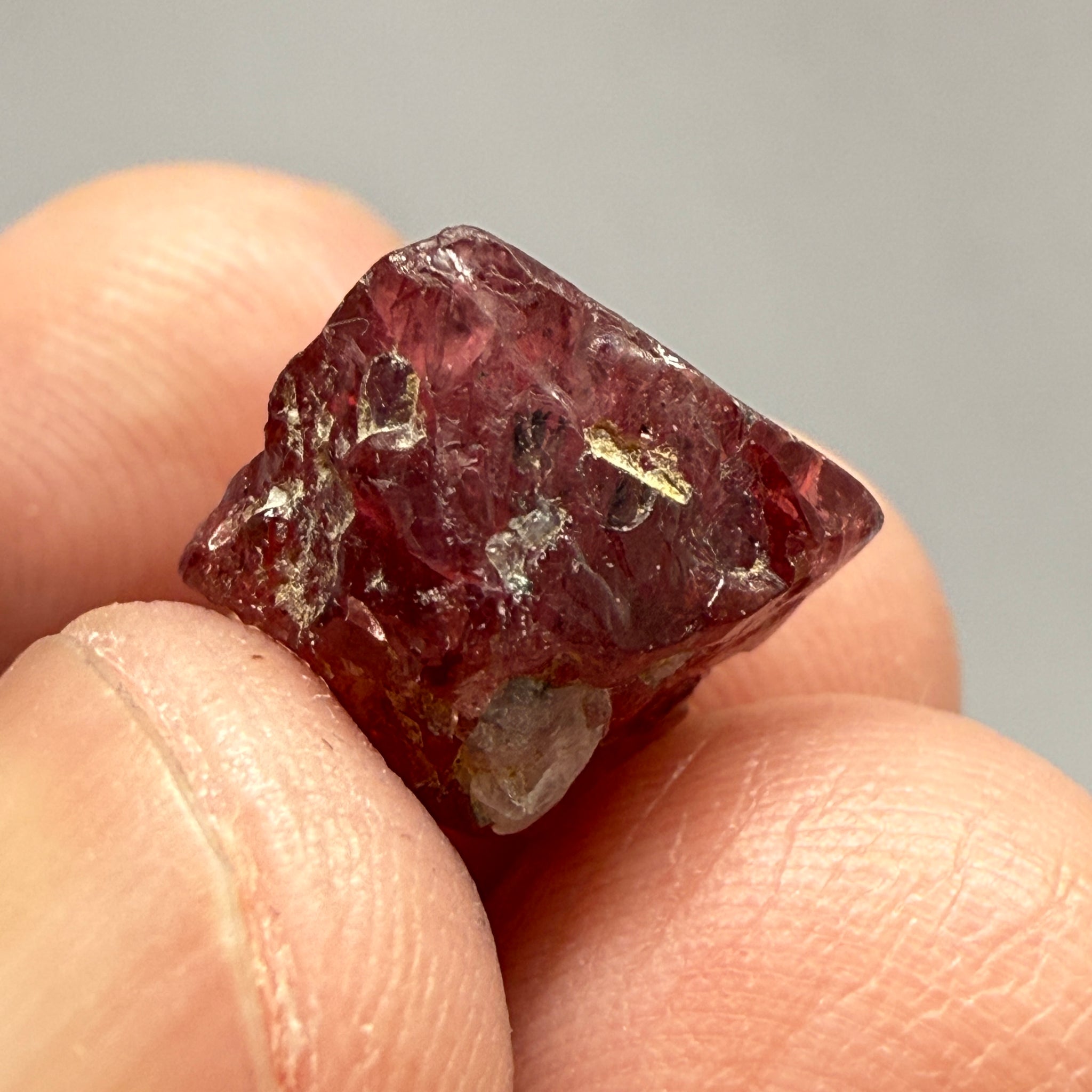 Mahenge Spinel Crystal, 8.59ct, Tanzania, Untreated Unheated.